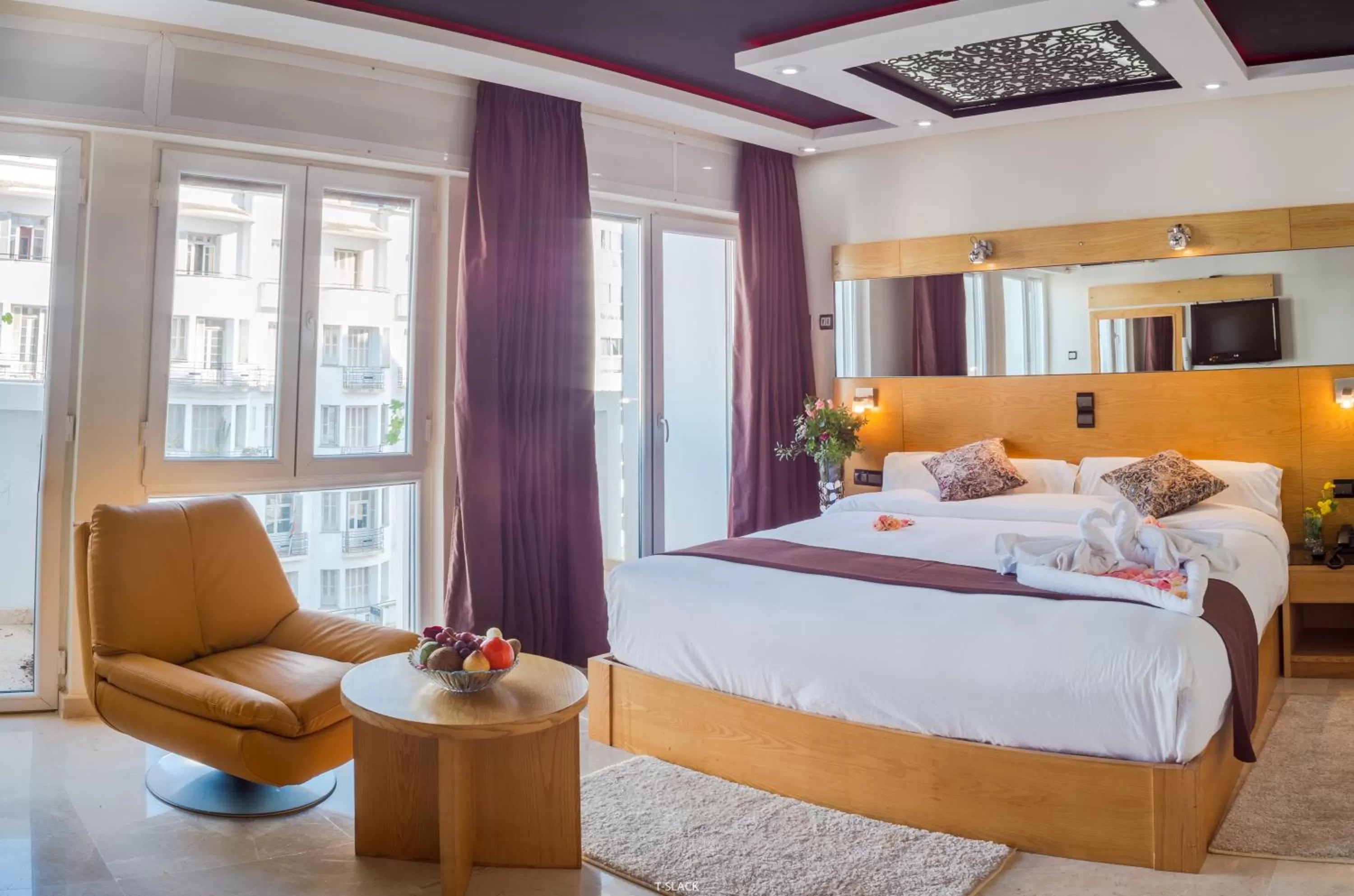 Bed in Hôtel Tanjah Flandria