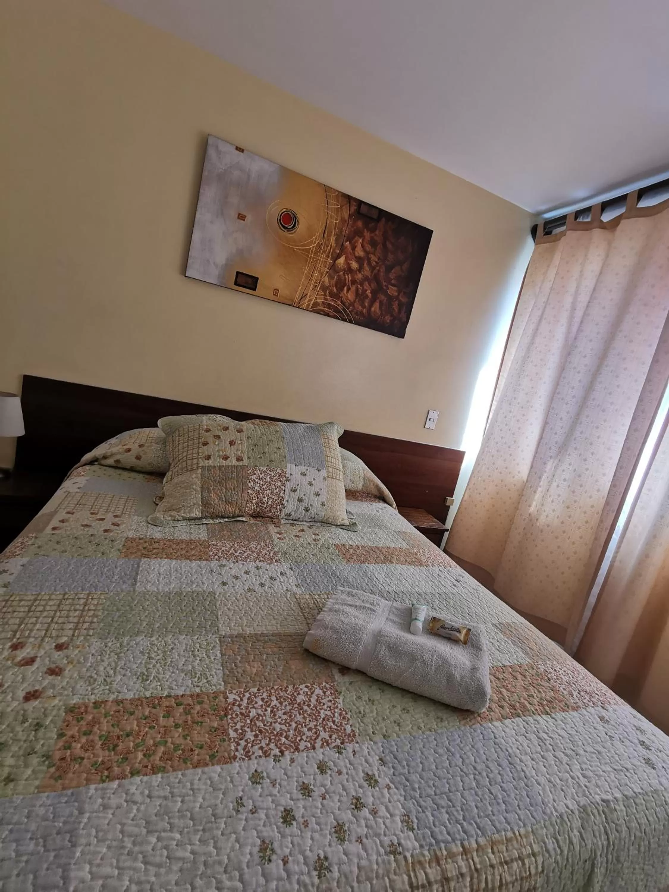 Bed in Hotel Plaza Colon