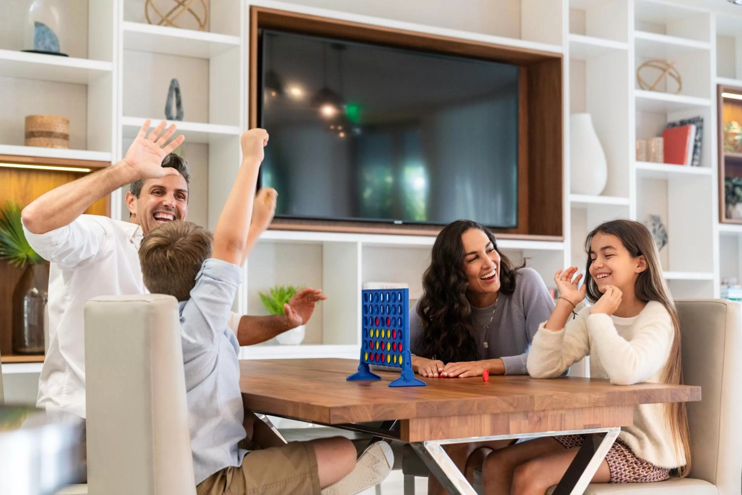 Living room in The Altair Bay Harbor Hotel
