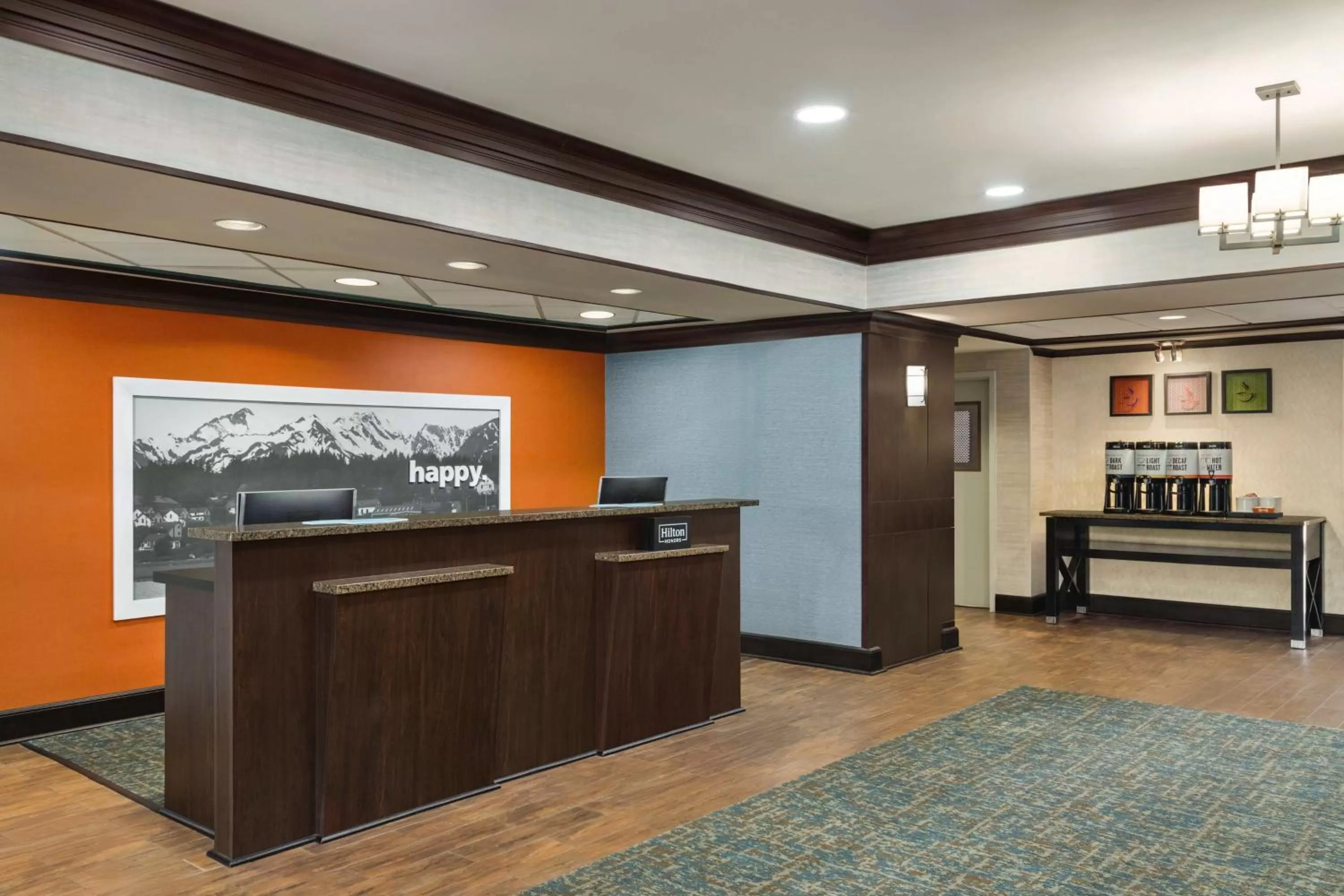 Lobby or reception in Hampton Inn New Albany