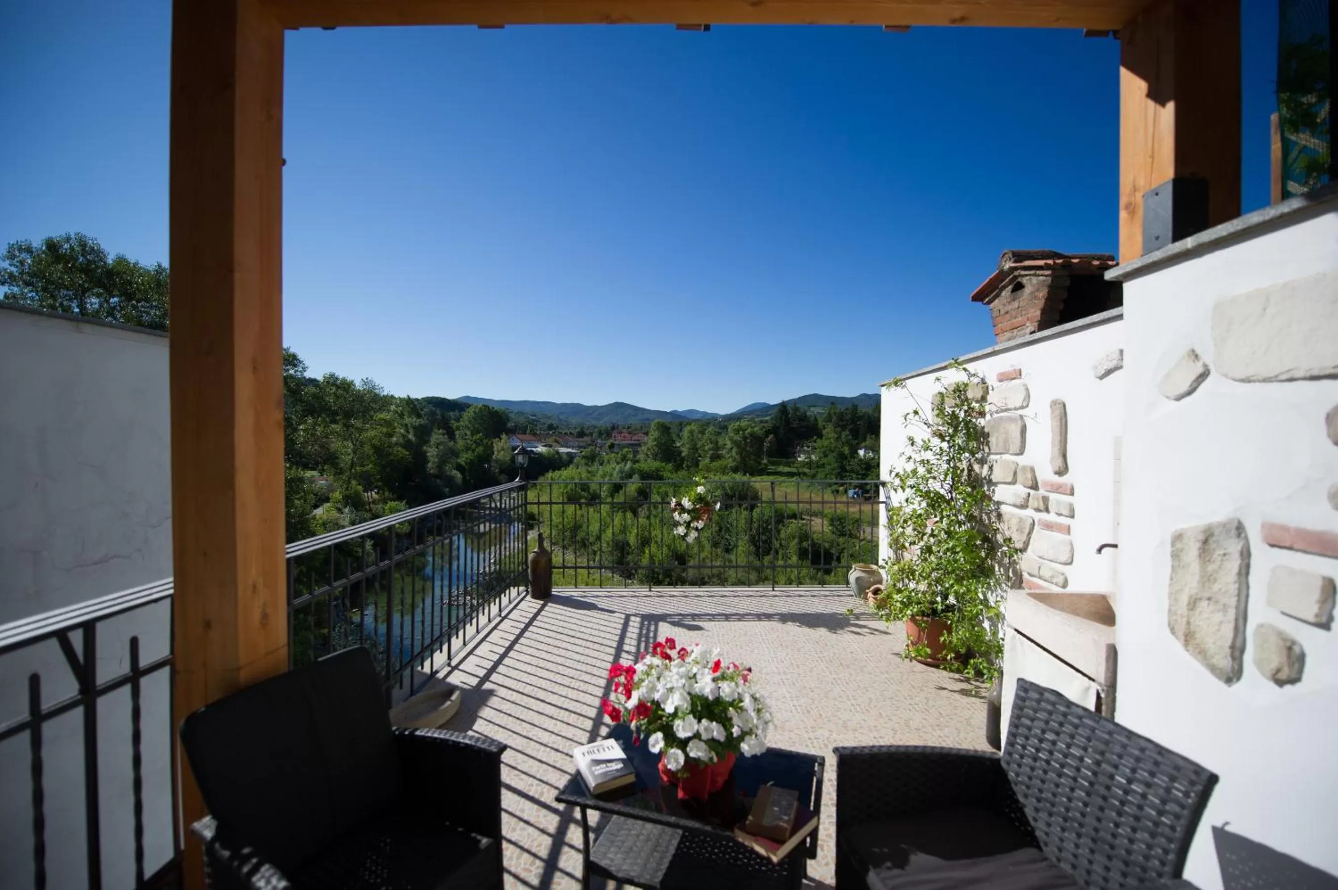 Balcony/Terrace in B&B Borgo Cortese