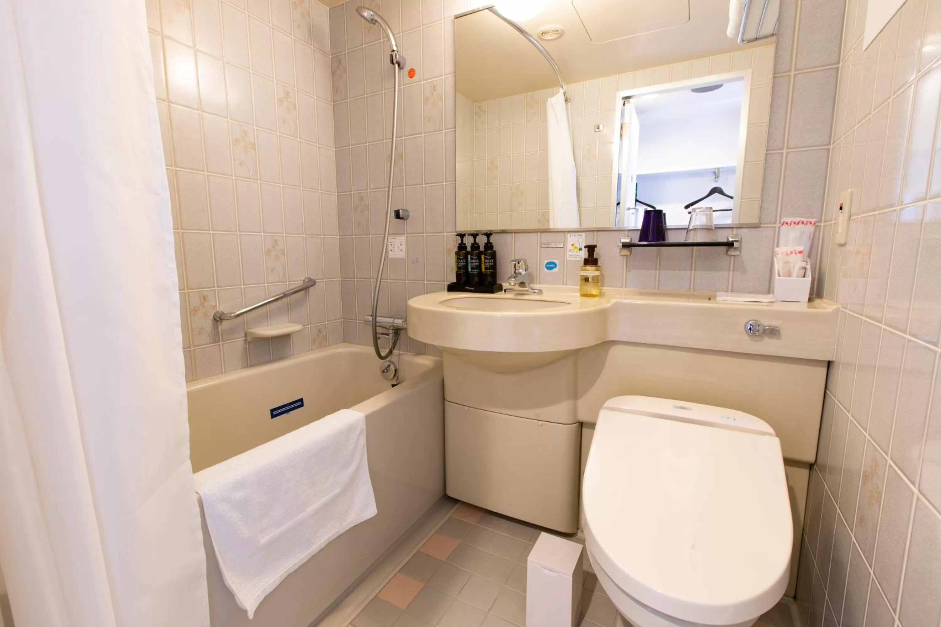 Toilet in Hotel Wing International Asahikawa Ekimae