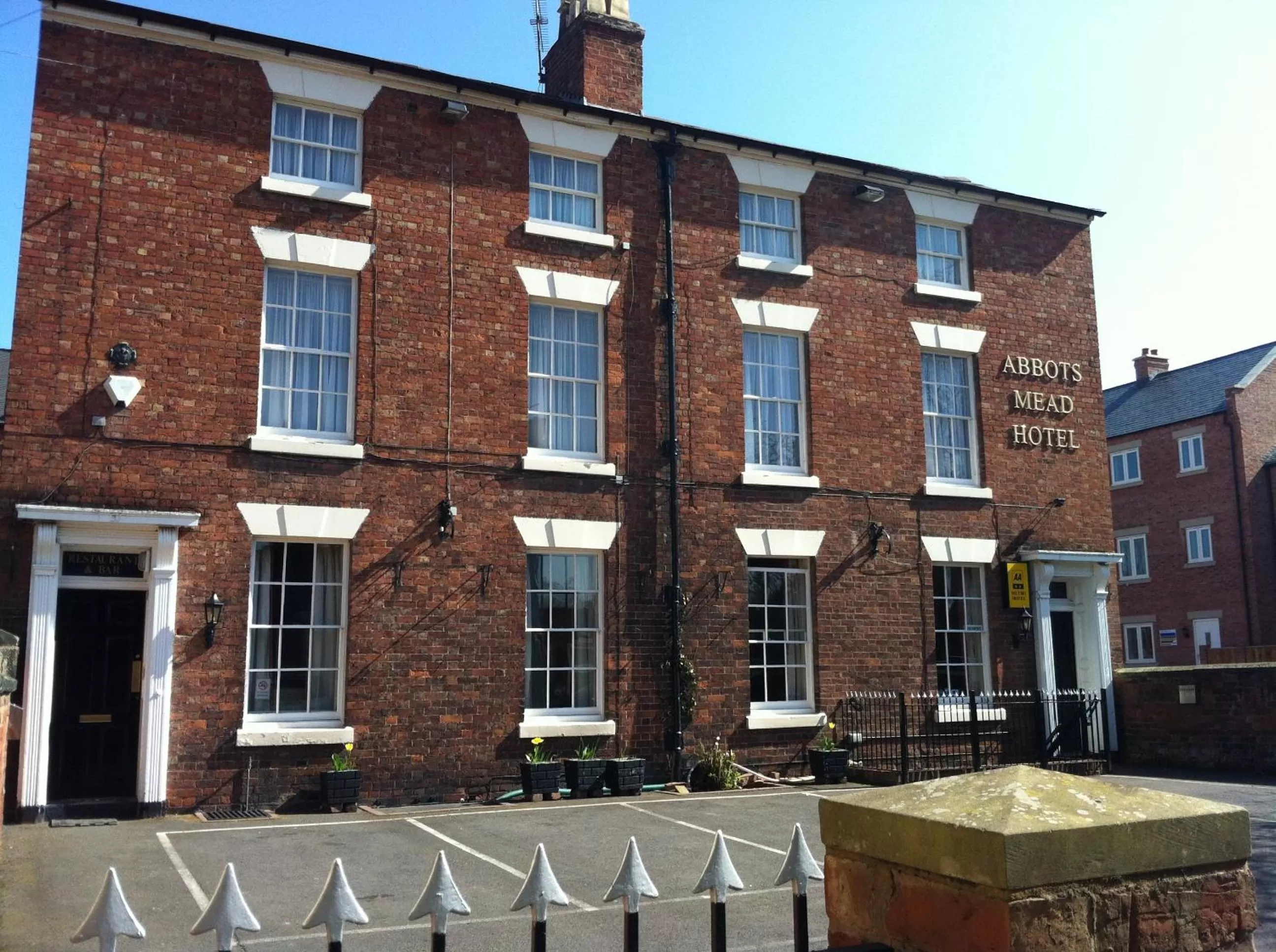 Facade/entrance in Abbots Mead Hotel