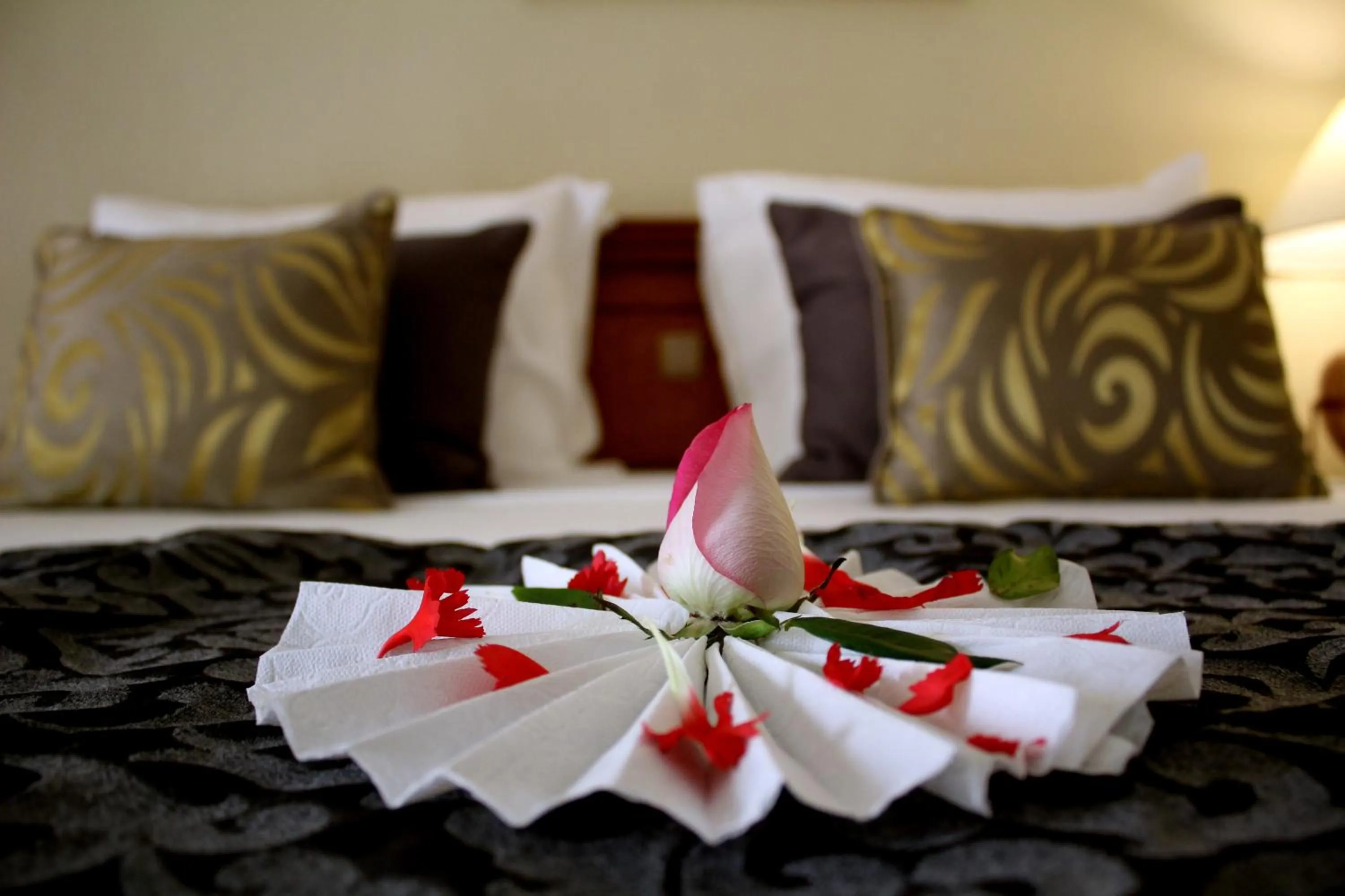 Bed in Golden Carthage Hotel Tunis