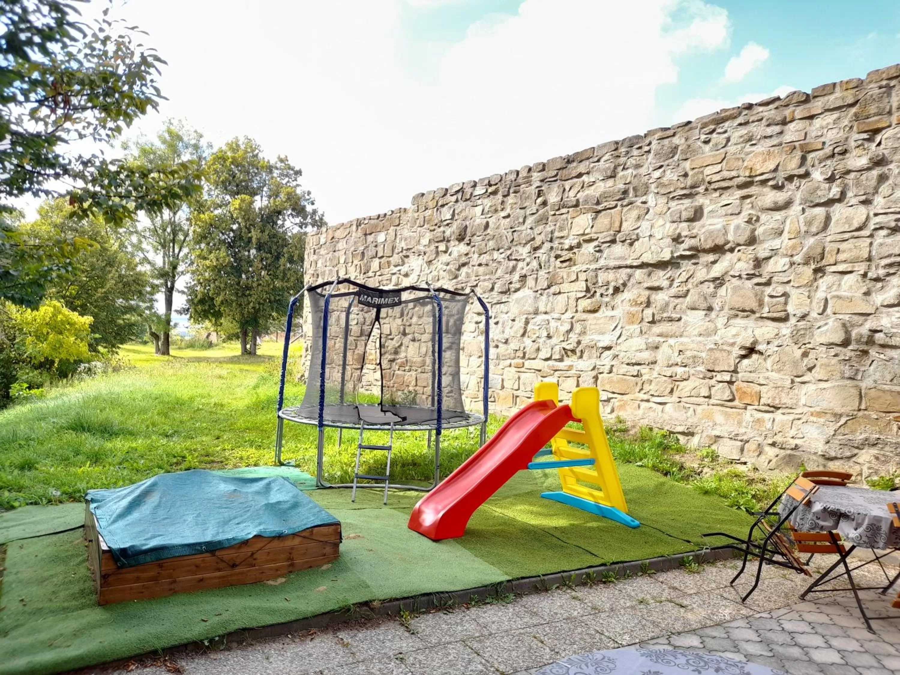 Children play ground in Hotel U Brány
