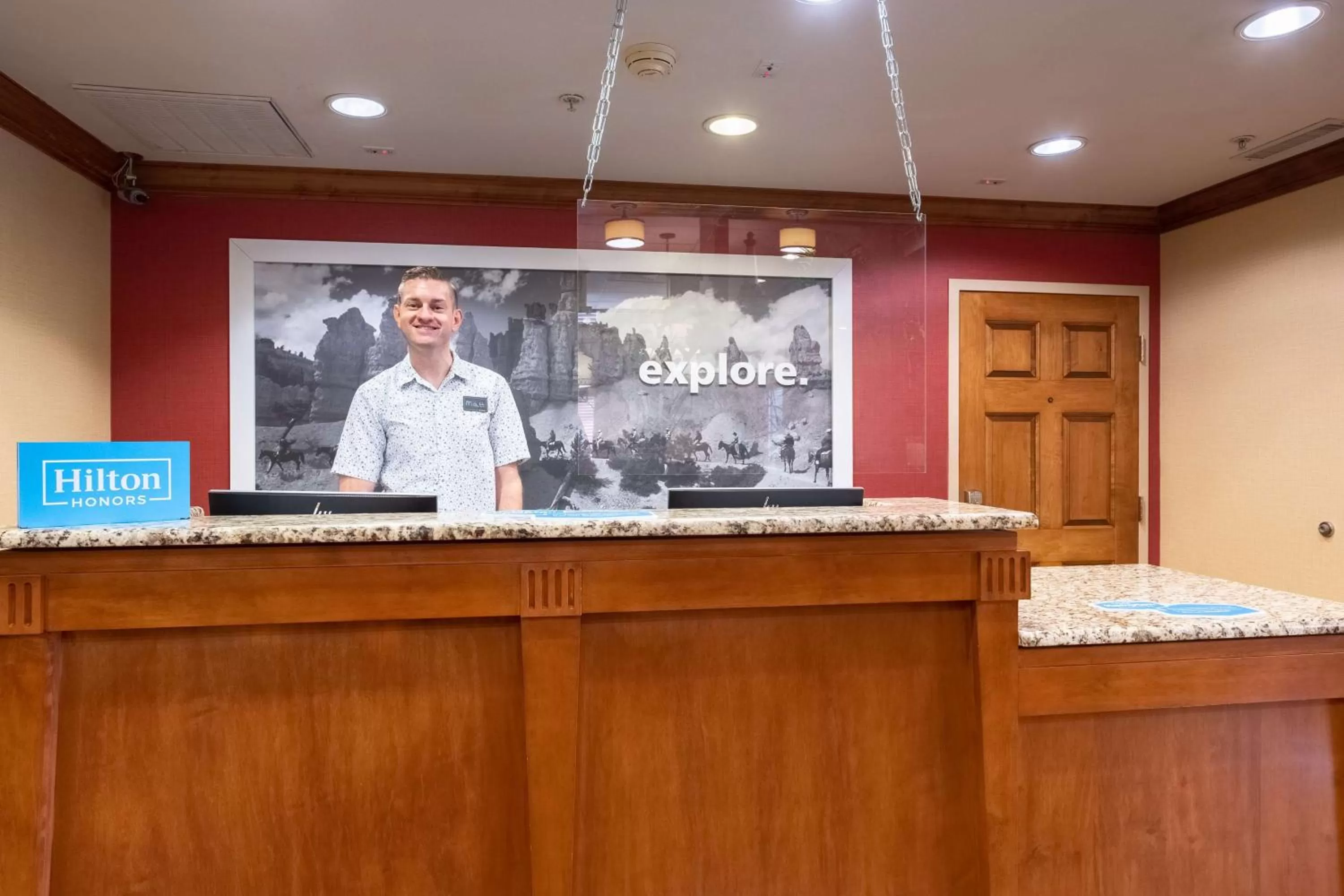 Lobby or reception in Hampton Inn Richfield