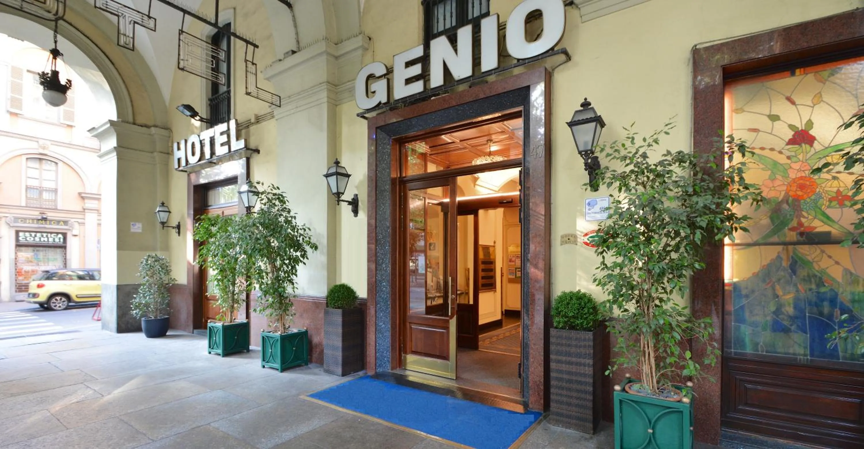 Facade/entrance in Best Western Hotel Genio