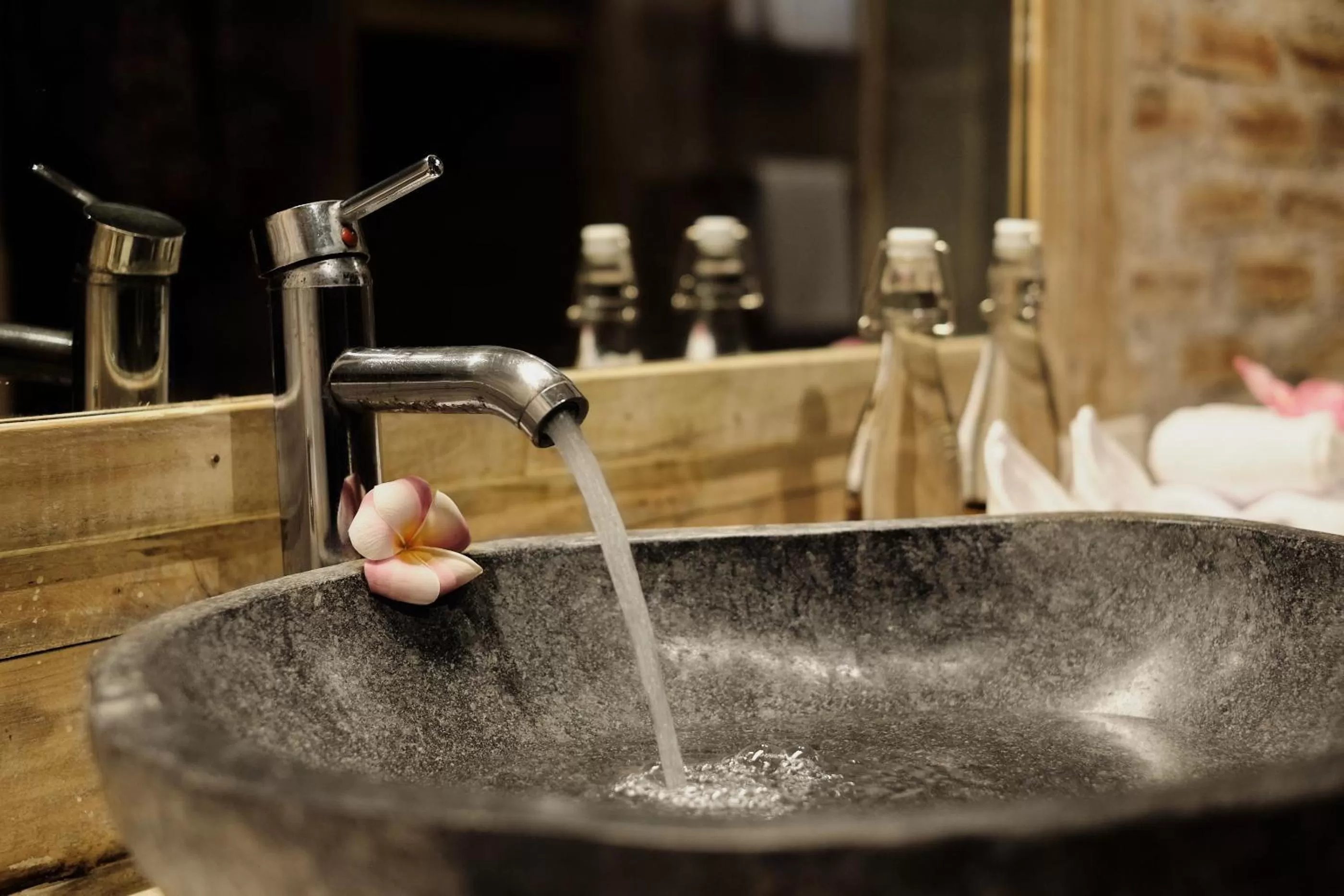 Bathroom in Joglo Organik Guesthouse
