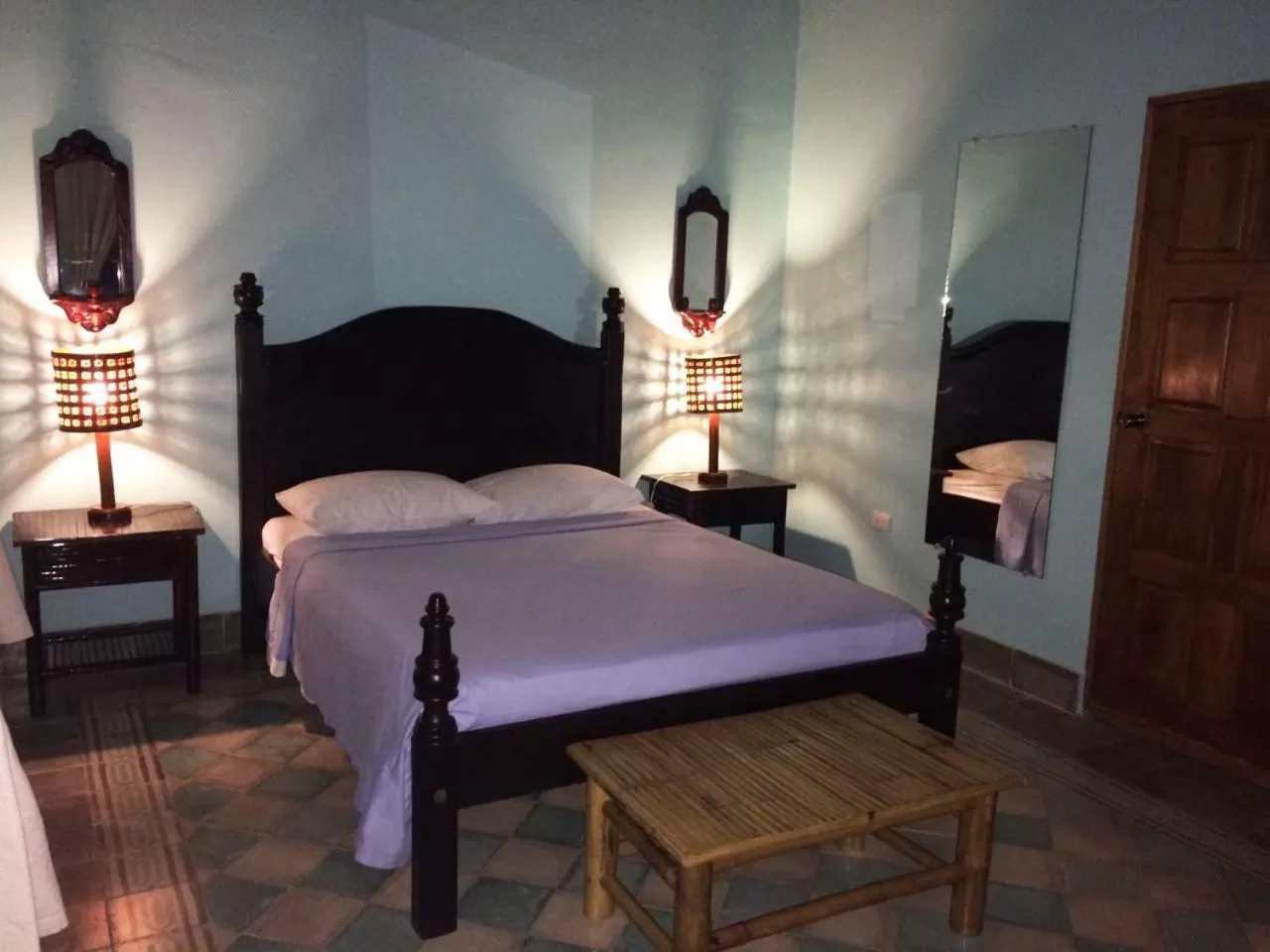 Bed in Hotel La Polvora