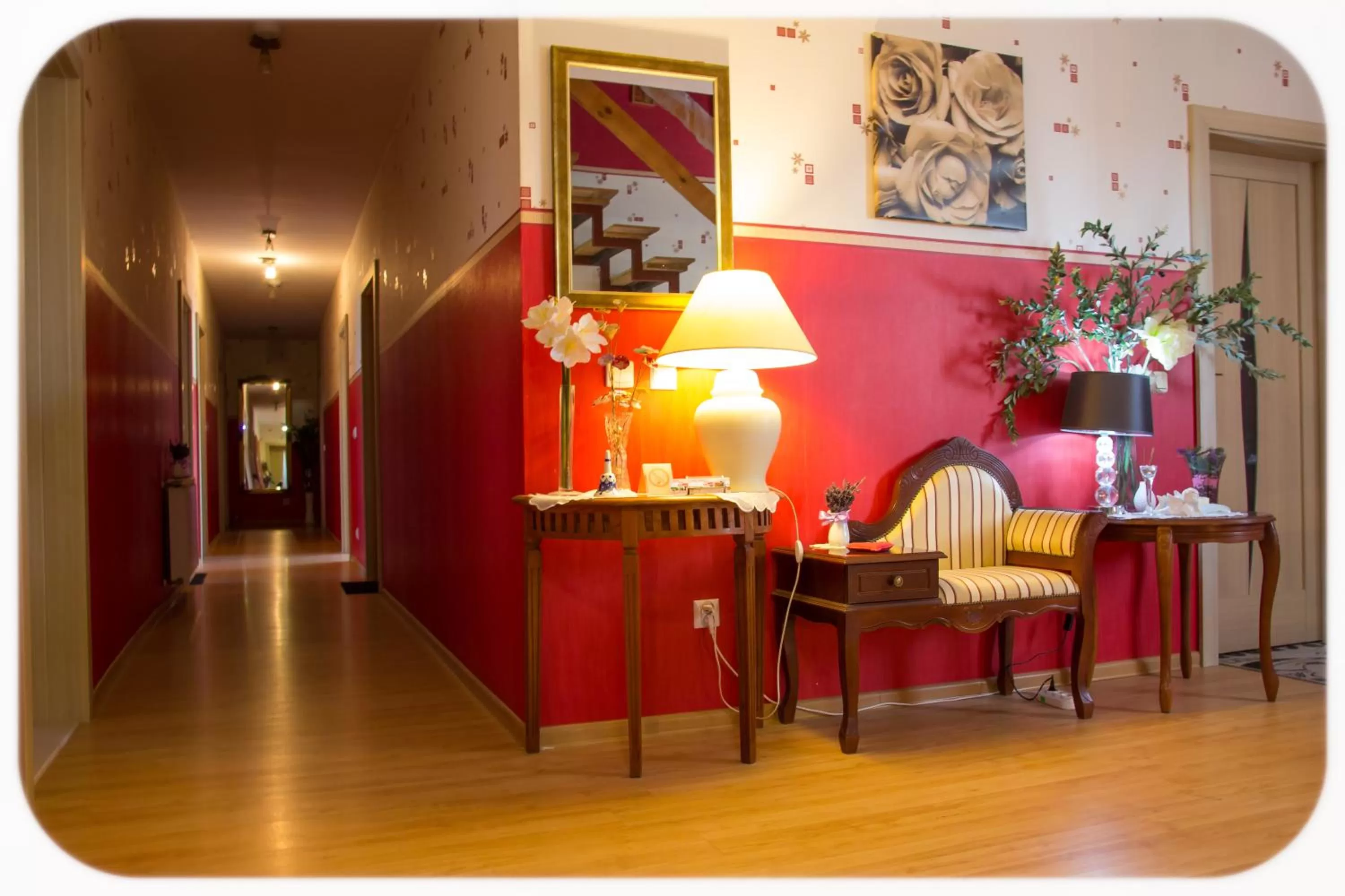 Lobby or reception, Lobby/Reception in Noclegi Biała Róża