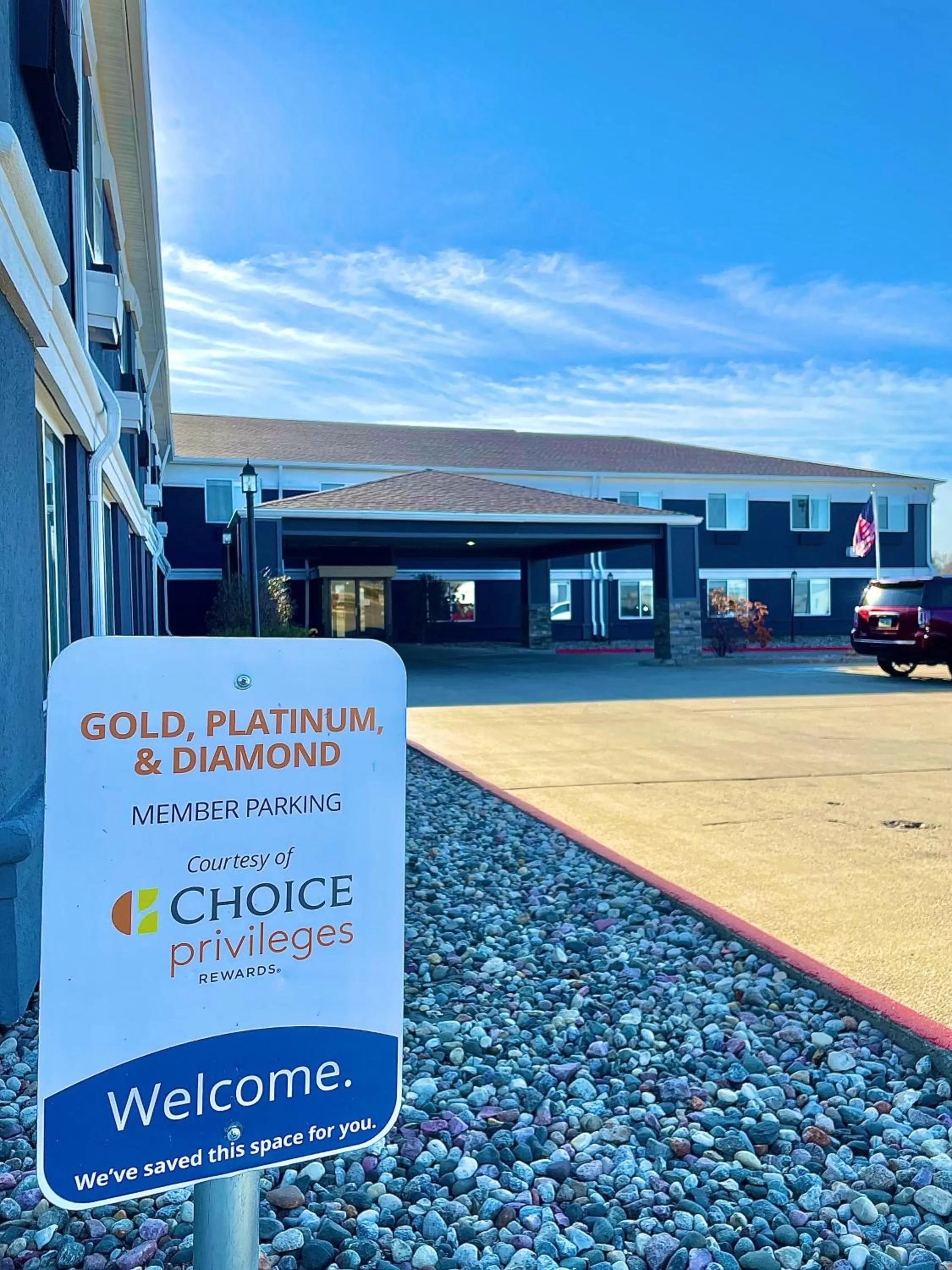 Property building in Comfort Inn Sioux City South