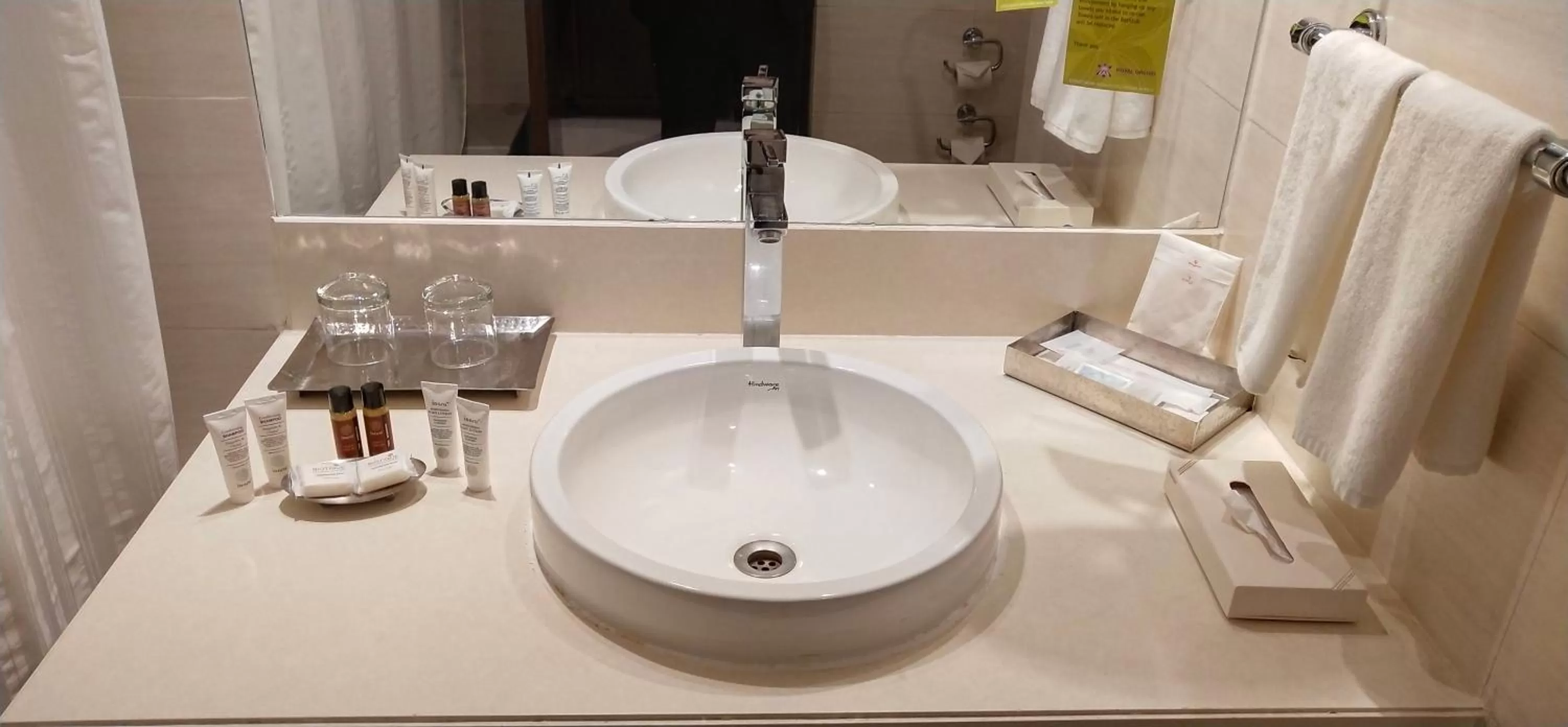 Bathroom in Royal Orchid Central, Pune