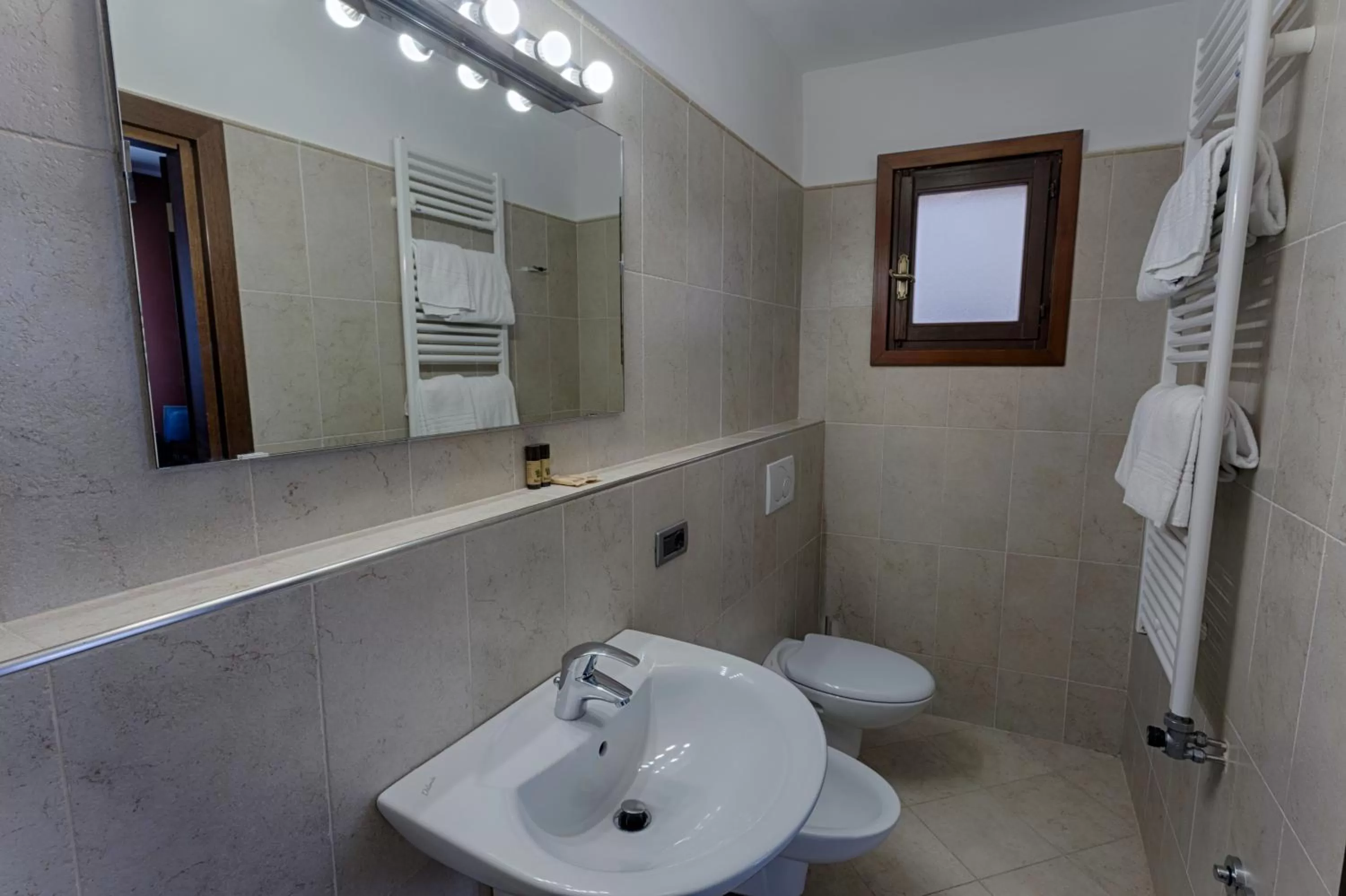 Bathroom in Hotel Guerrato