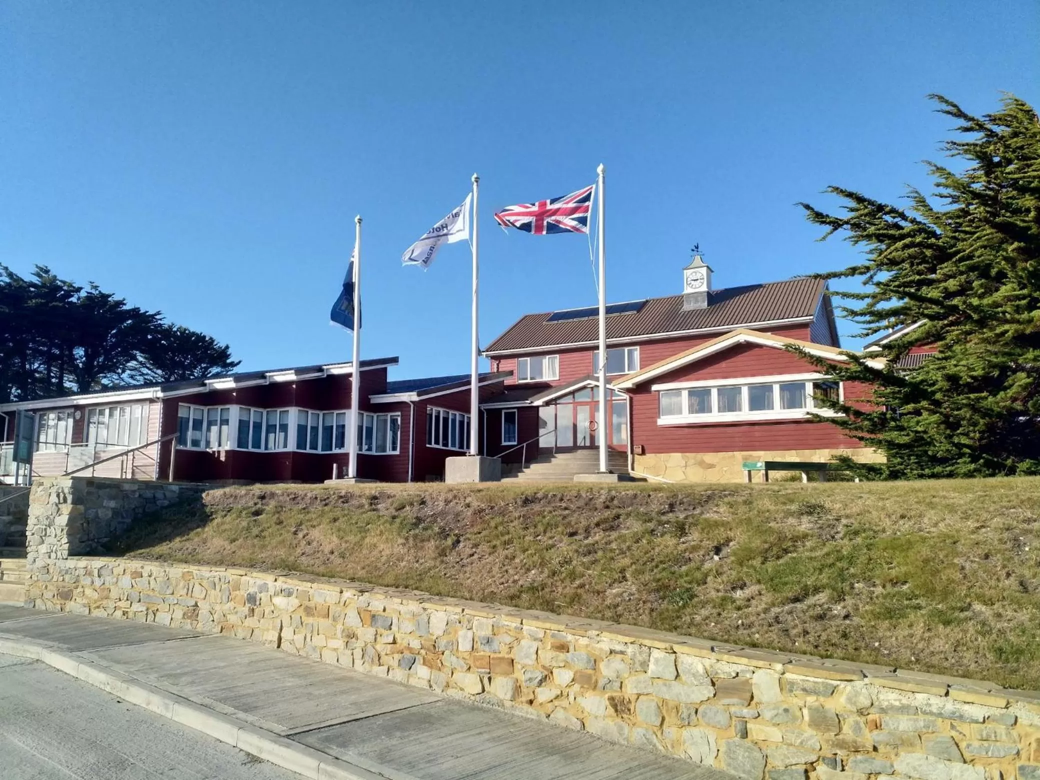 Facade/entrance in Malvina House Hotel