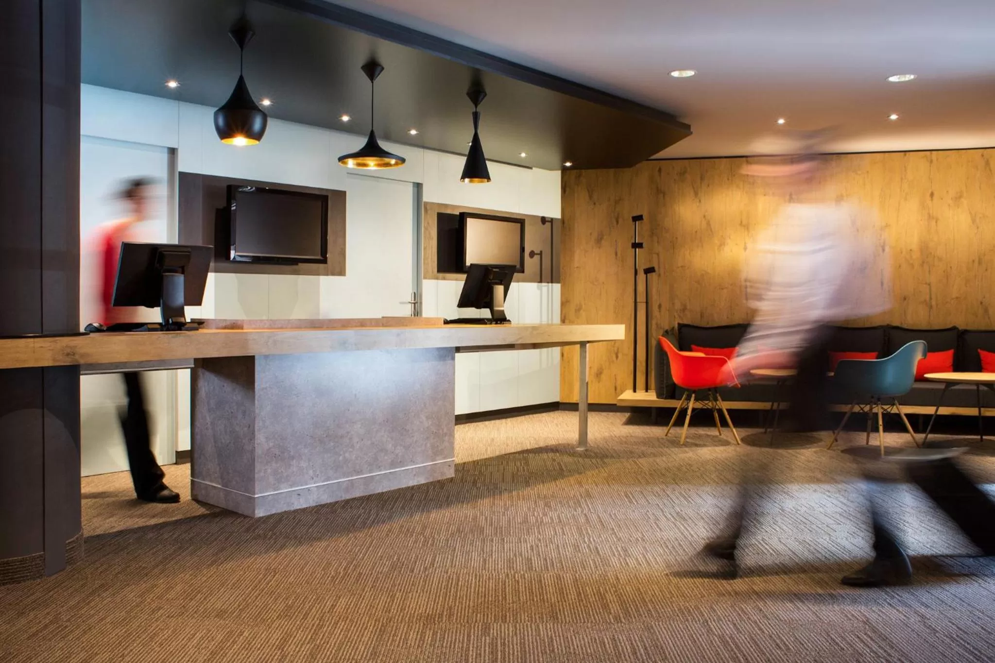 Lobby or reception in ibis Annecy Centre Vieille Ville