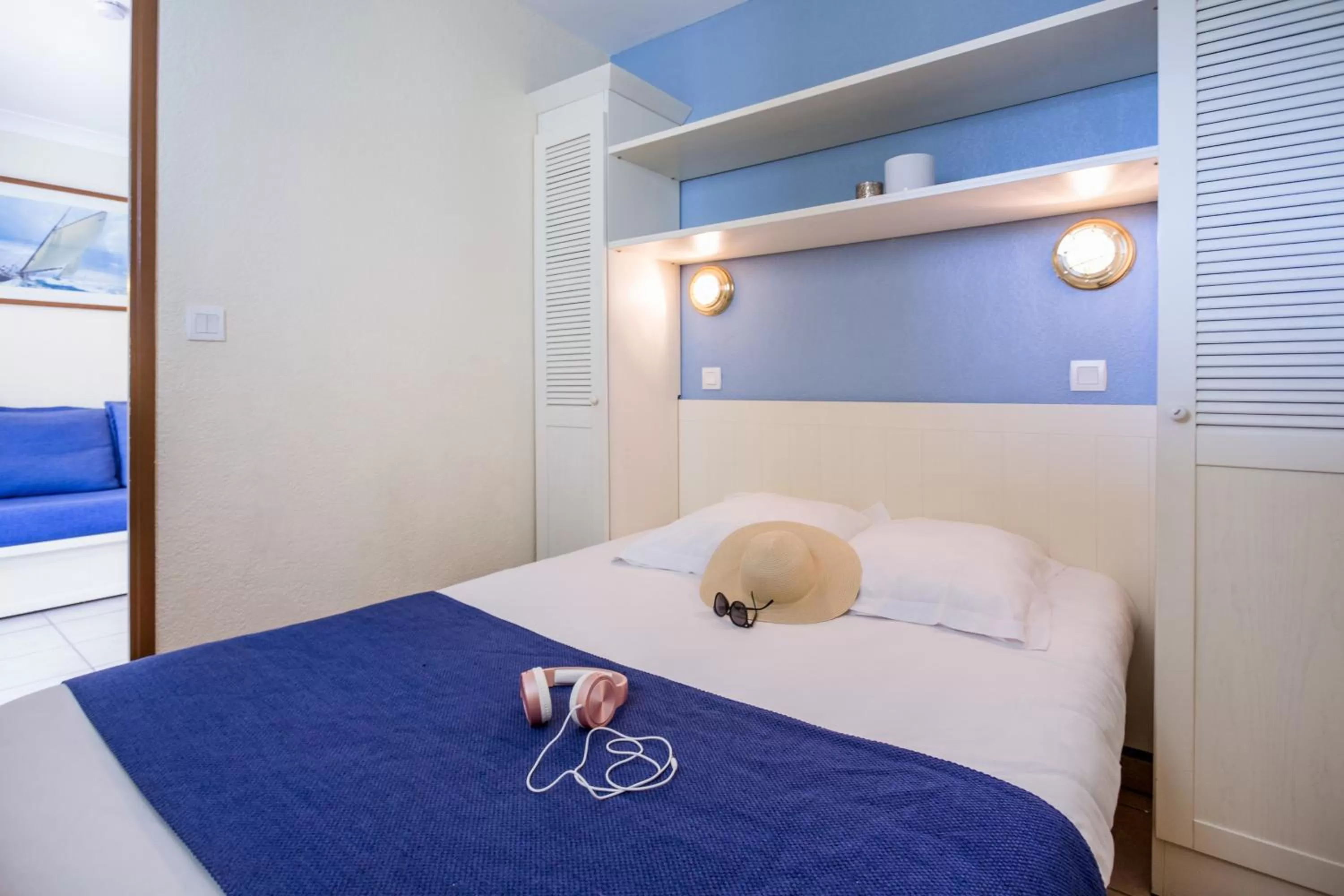 One-Bedroom Apartment with Balcony (4 People) in Résidence Pierre & Vacances Bleu Marine