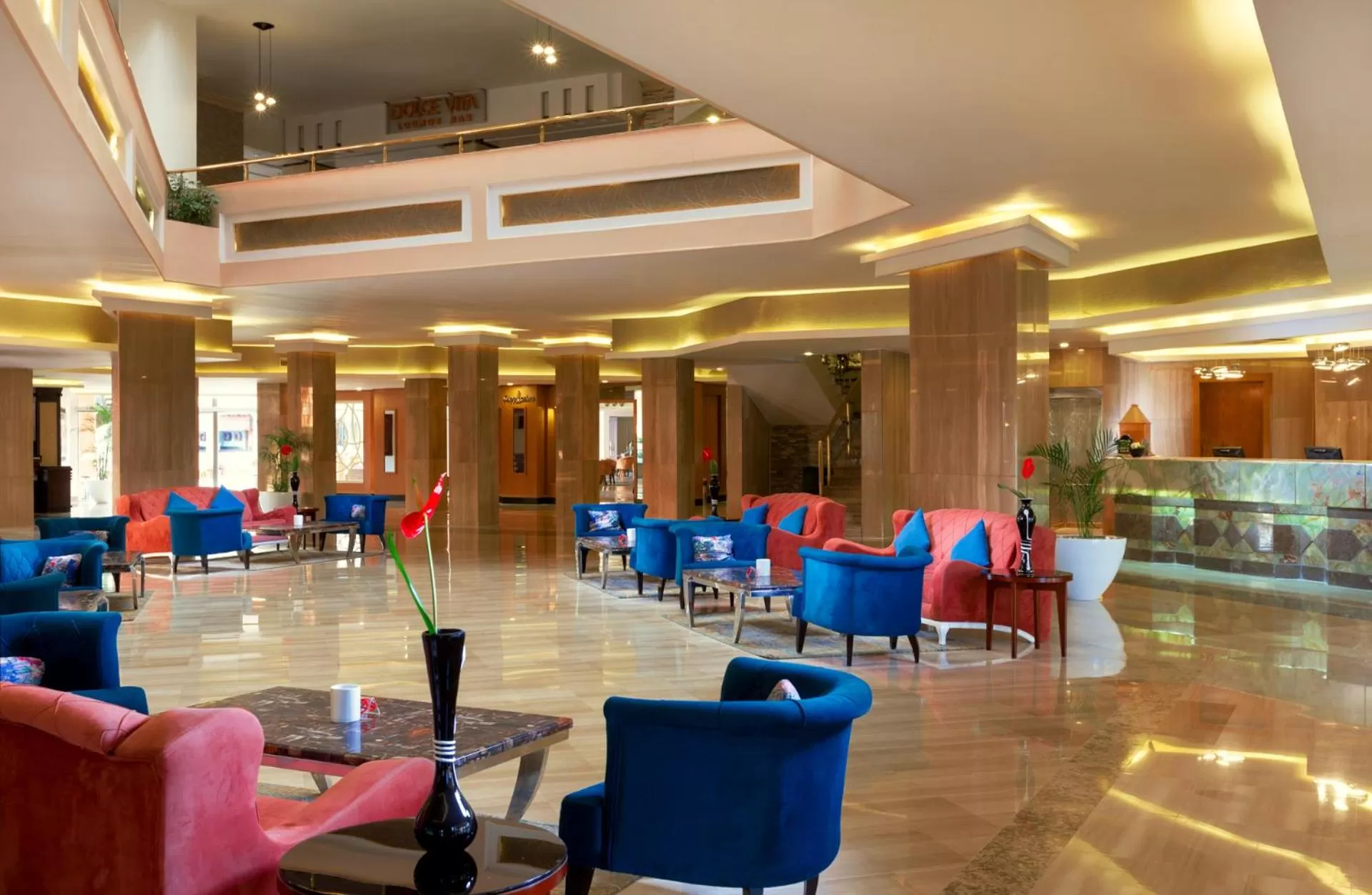 Lobby or reception in Beach Albatros Aqua Park - Hurghada