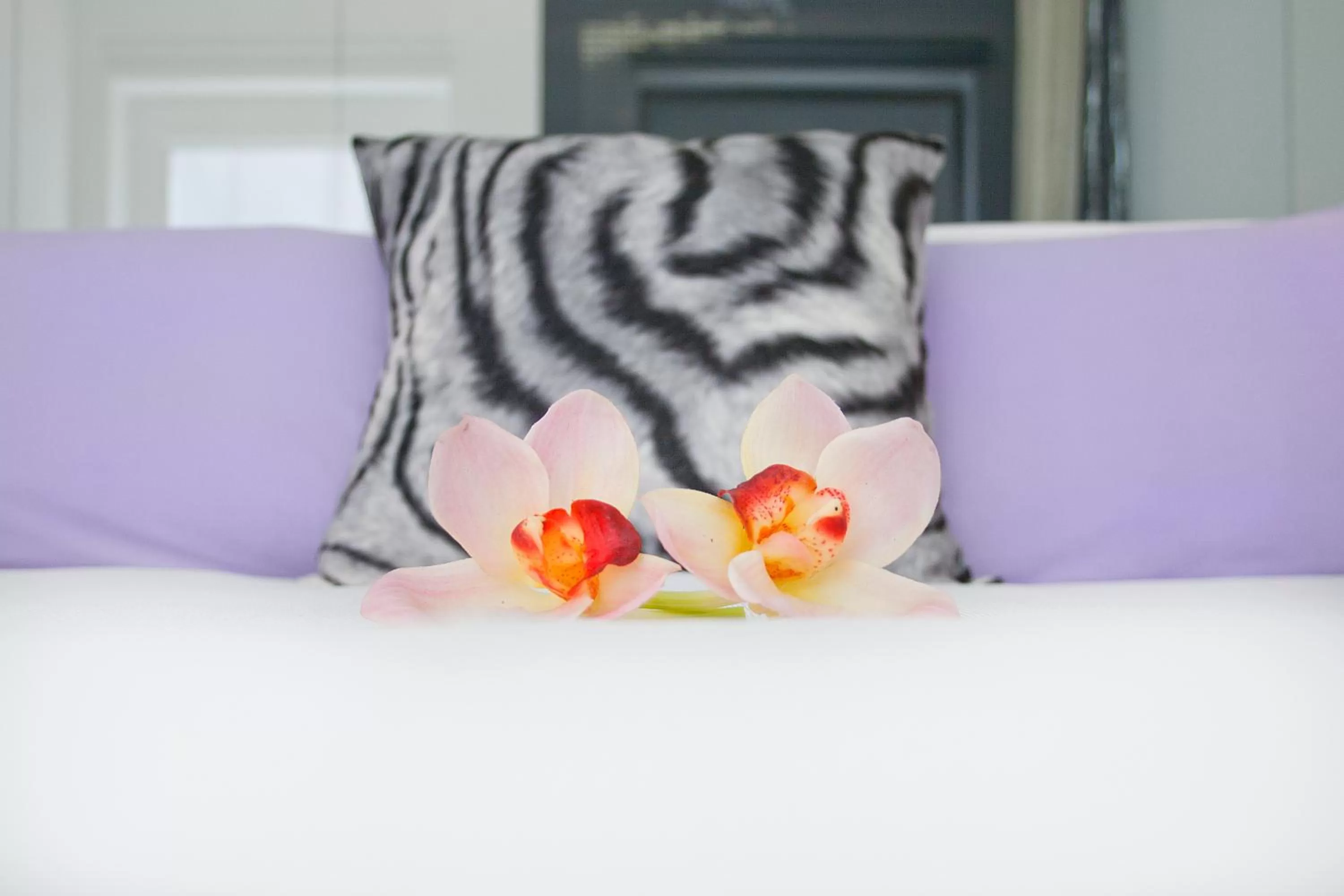 Decorative detail, Bed in Absoluto Design Hotel