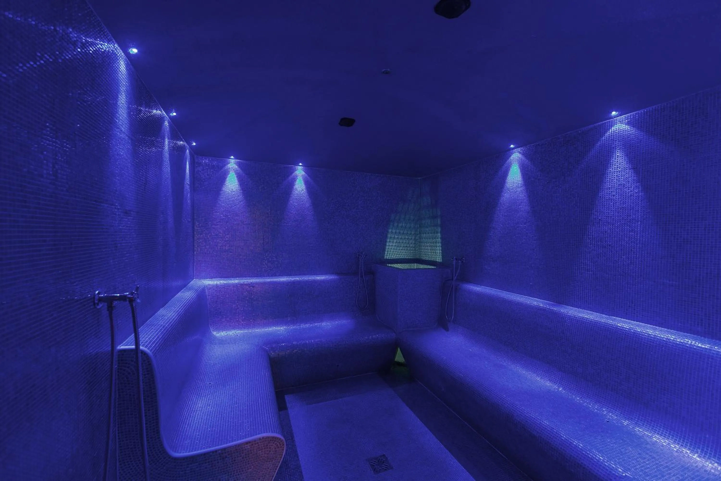 Steam room in Winter Garden Hotel Bergamo Airport