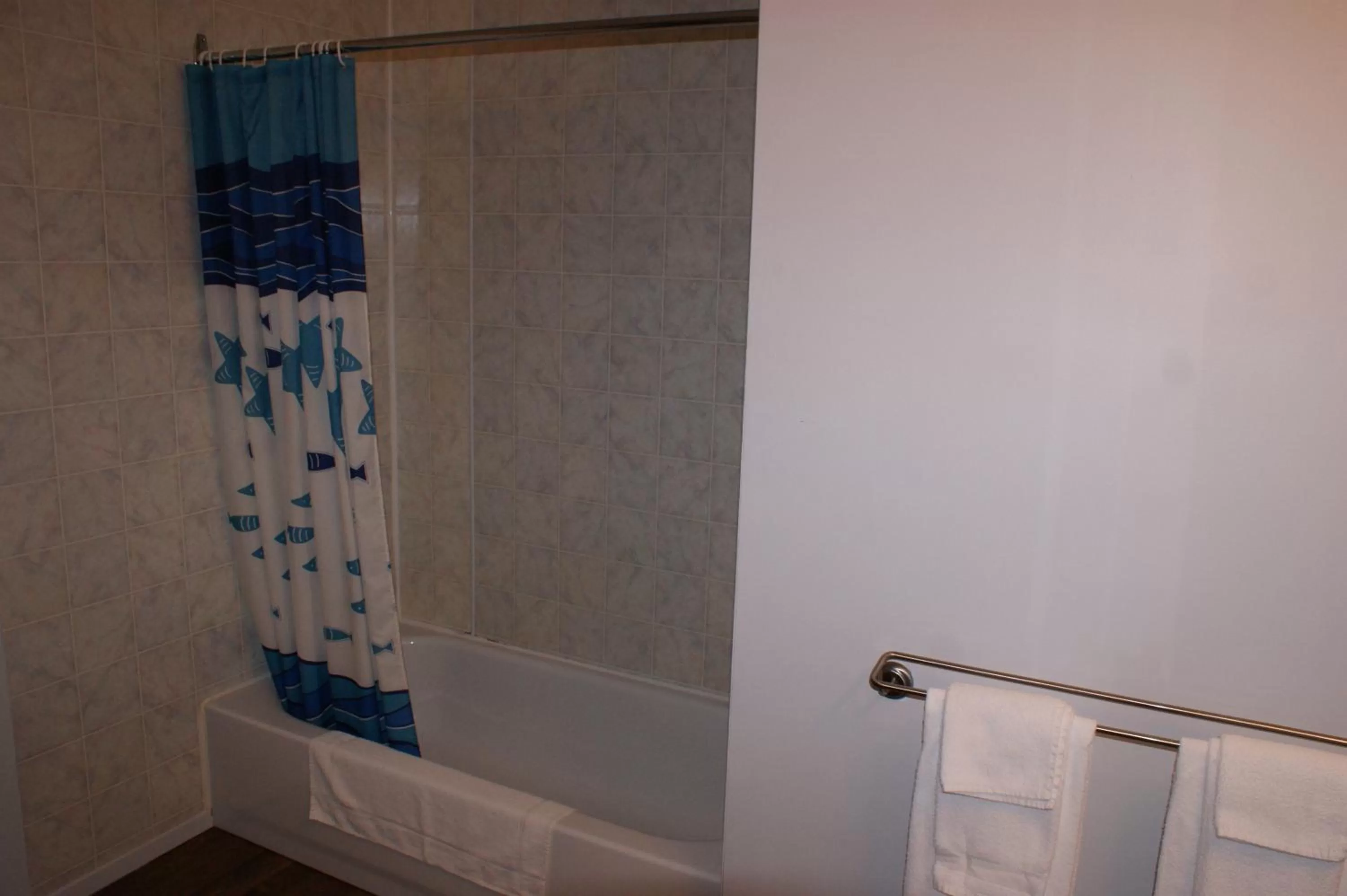 Bathroom in Motel Le Victo