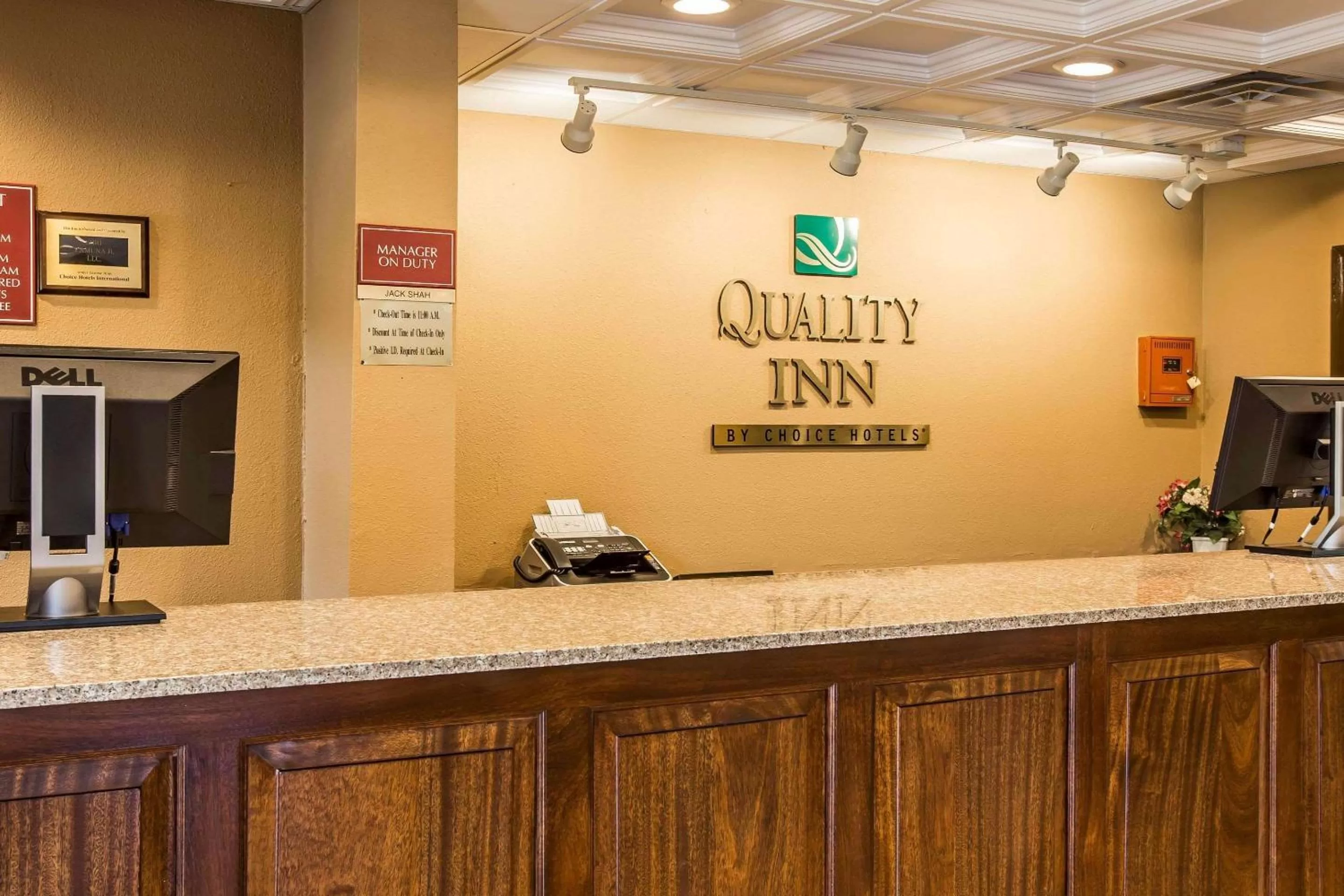 Lobby or reception in Quality Inn Gaffney I-85