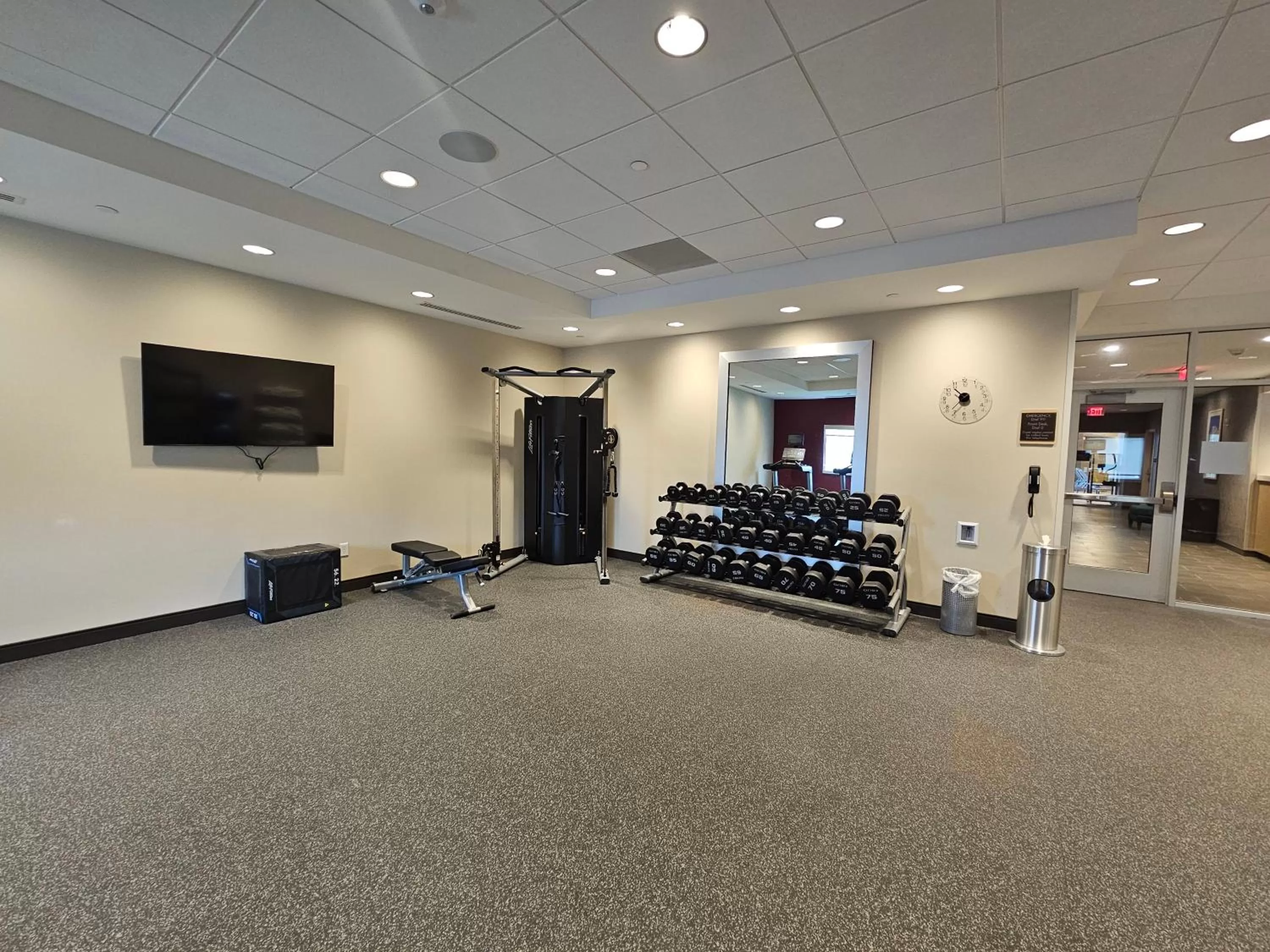 Fitness centre/facilities in Home2 Suites By Hilton Allentown Bethlehem Airport