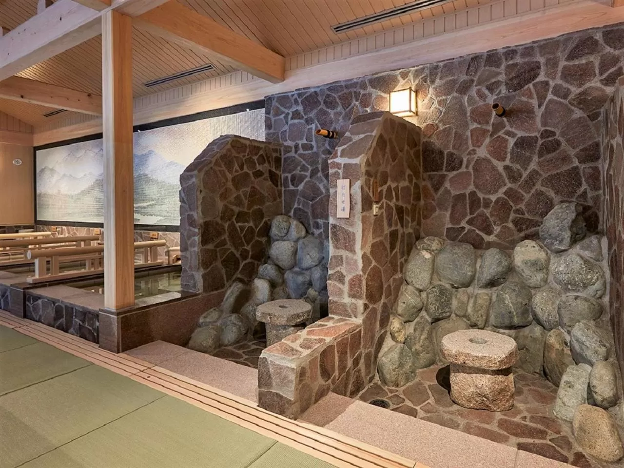 Hot Spring Bath in Yukinohana