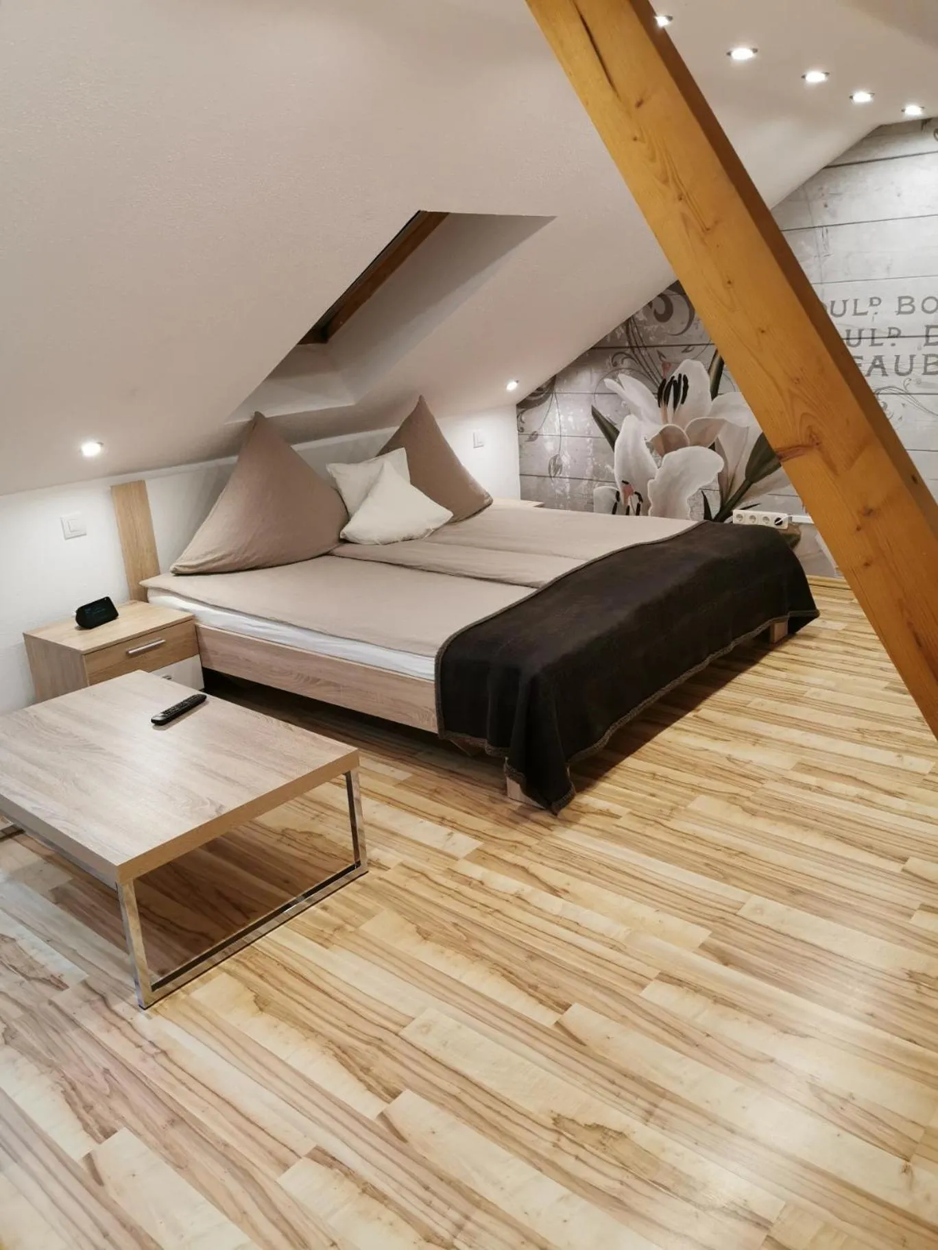 Bedroom, Bed in Apartmenthaus Wertheim