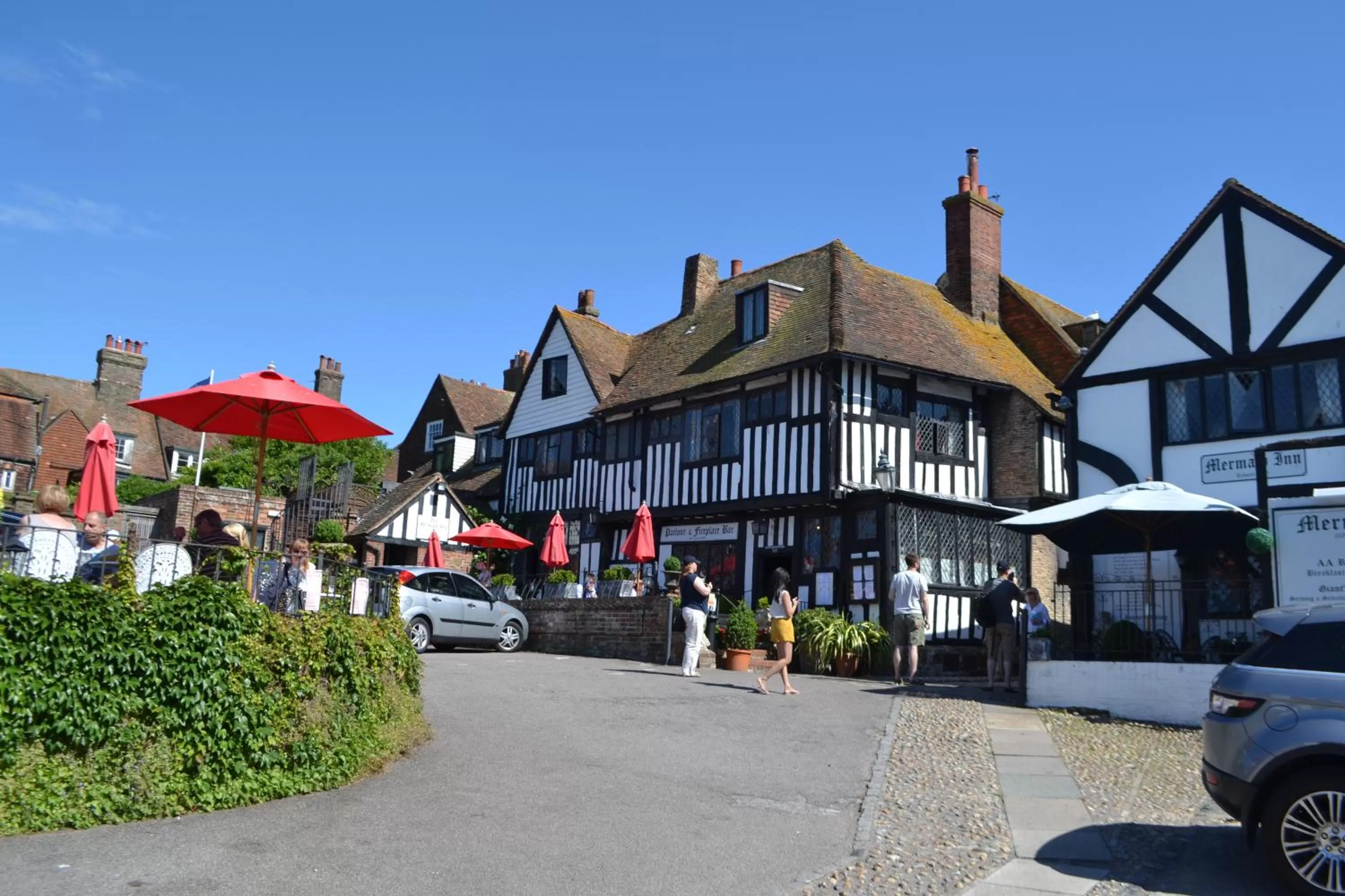 Balcony/Terrace in Mermaid Inn