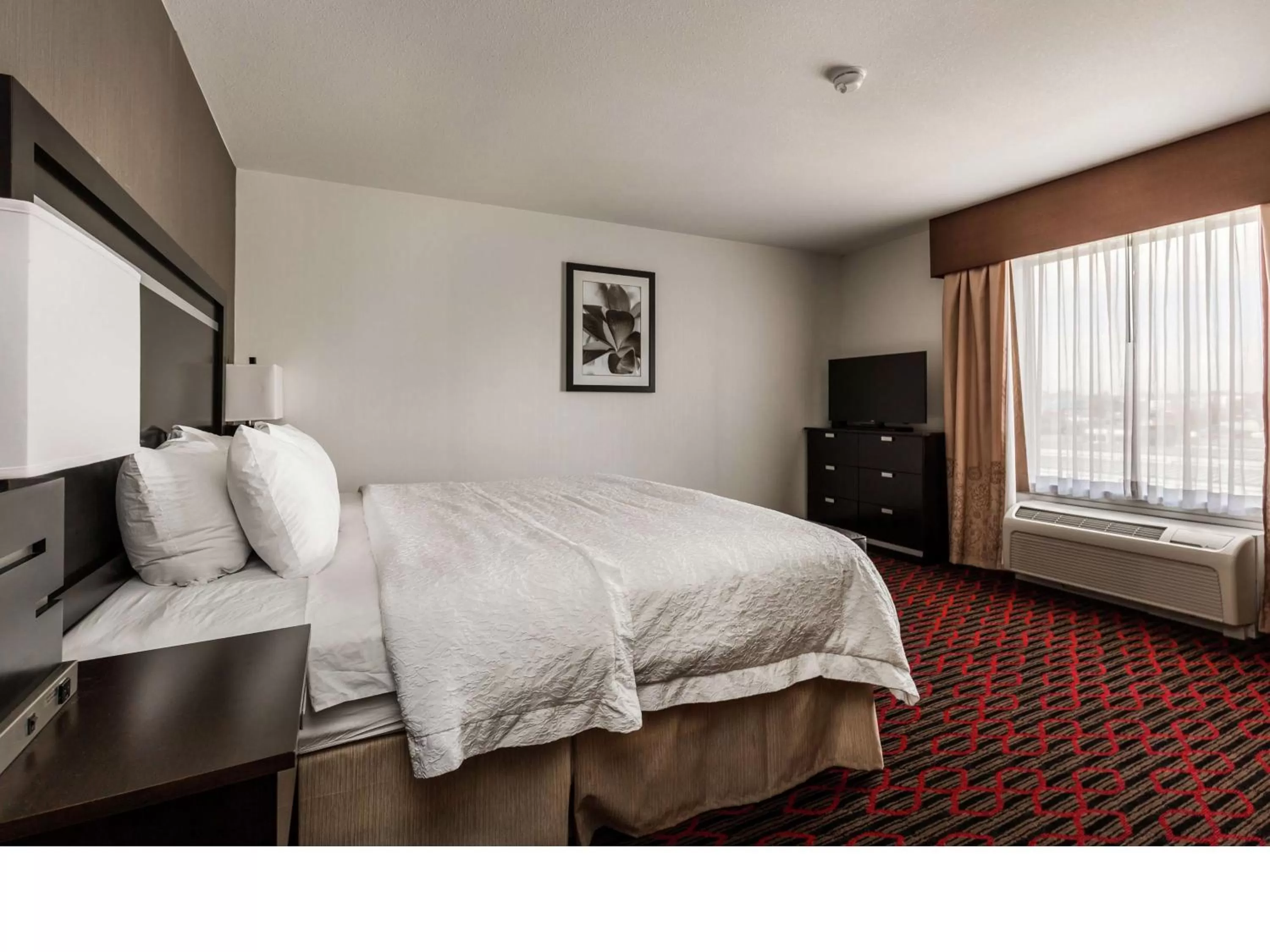 Bedroom, Bed in Hampton Inn & Suites by Hilton Lethbridge