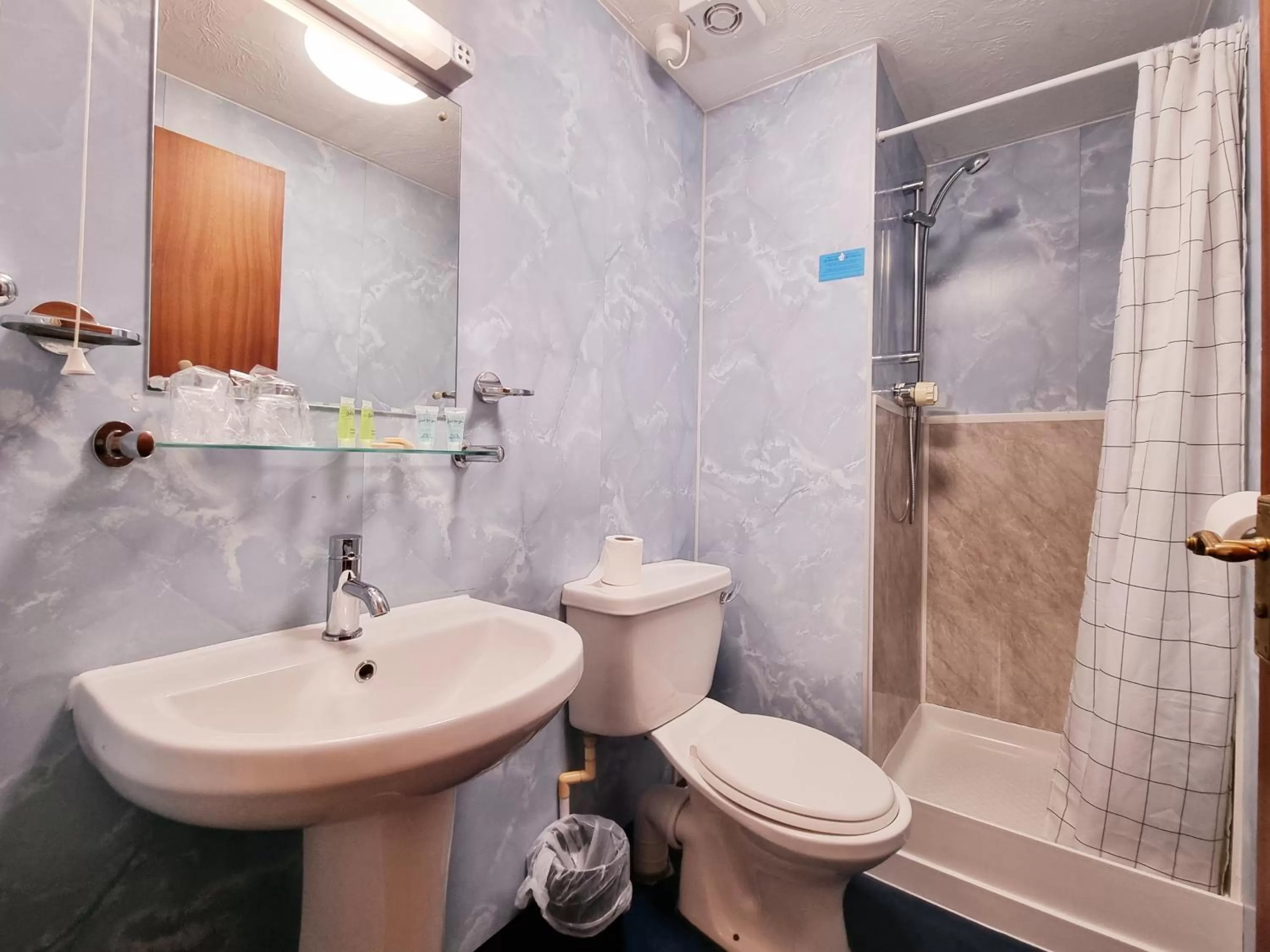 Shower in The Sportsmans Inn Limited