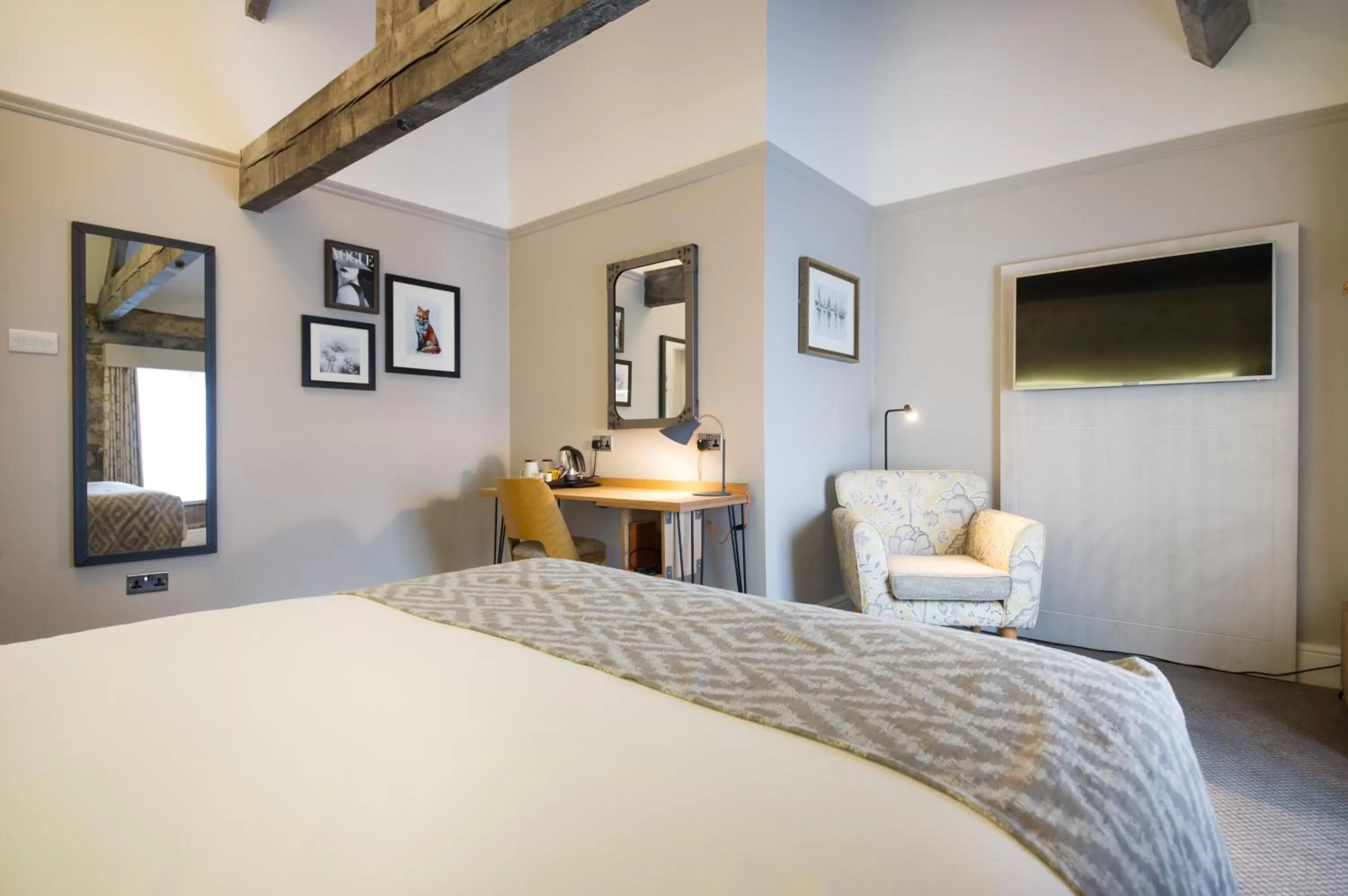 Bed in The Fox House by Innkeeper's Collection