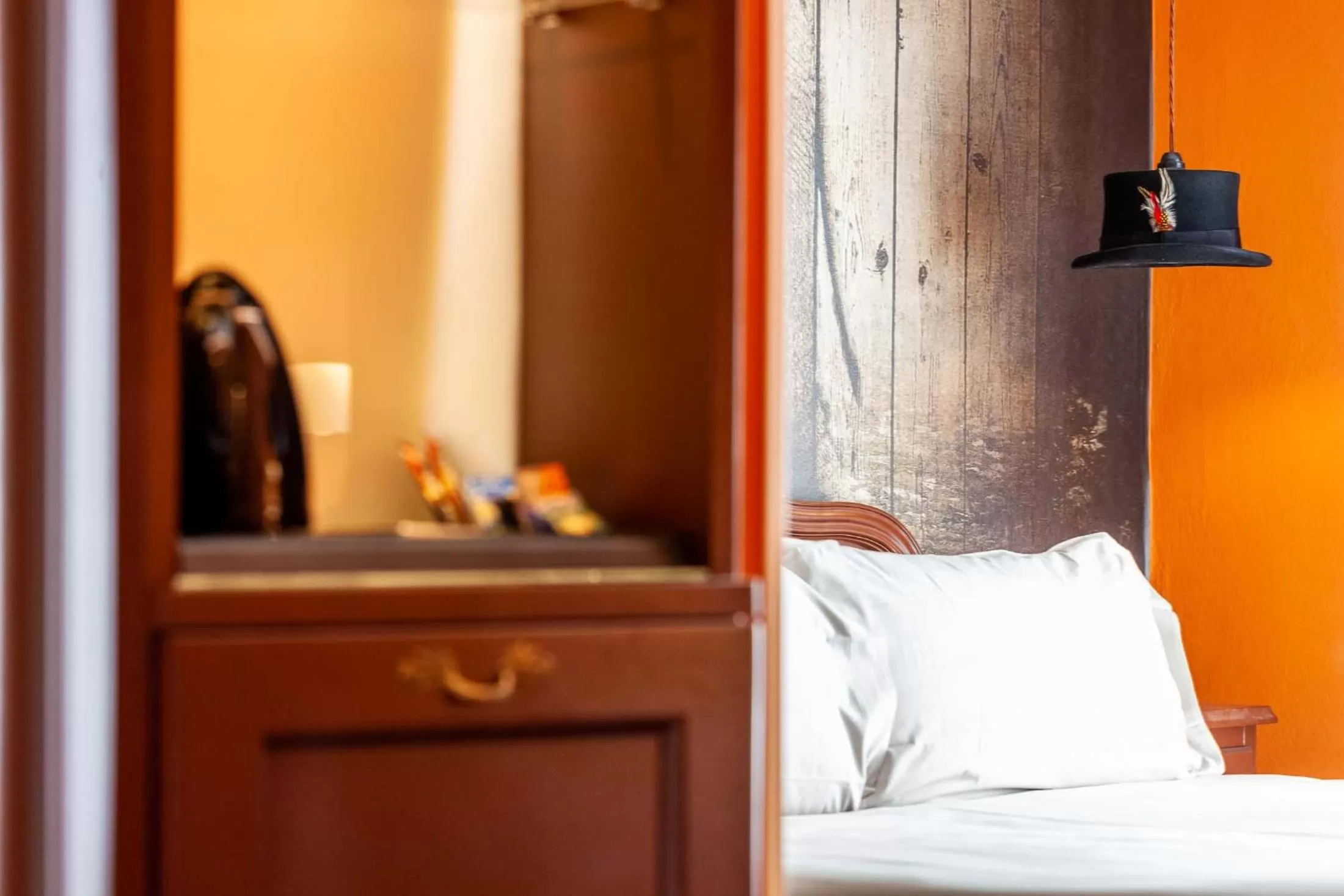 Bed in Art Hotel Ventaglio