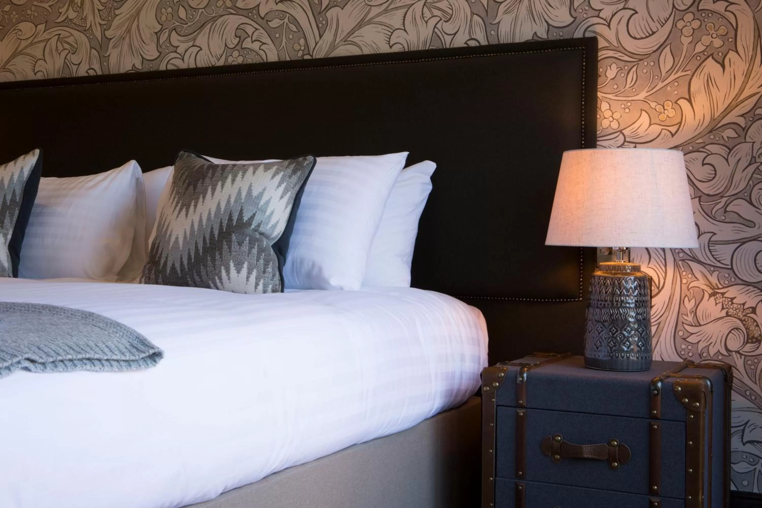 Bed in Wynnstay Arms, Ruabon, Wrexham