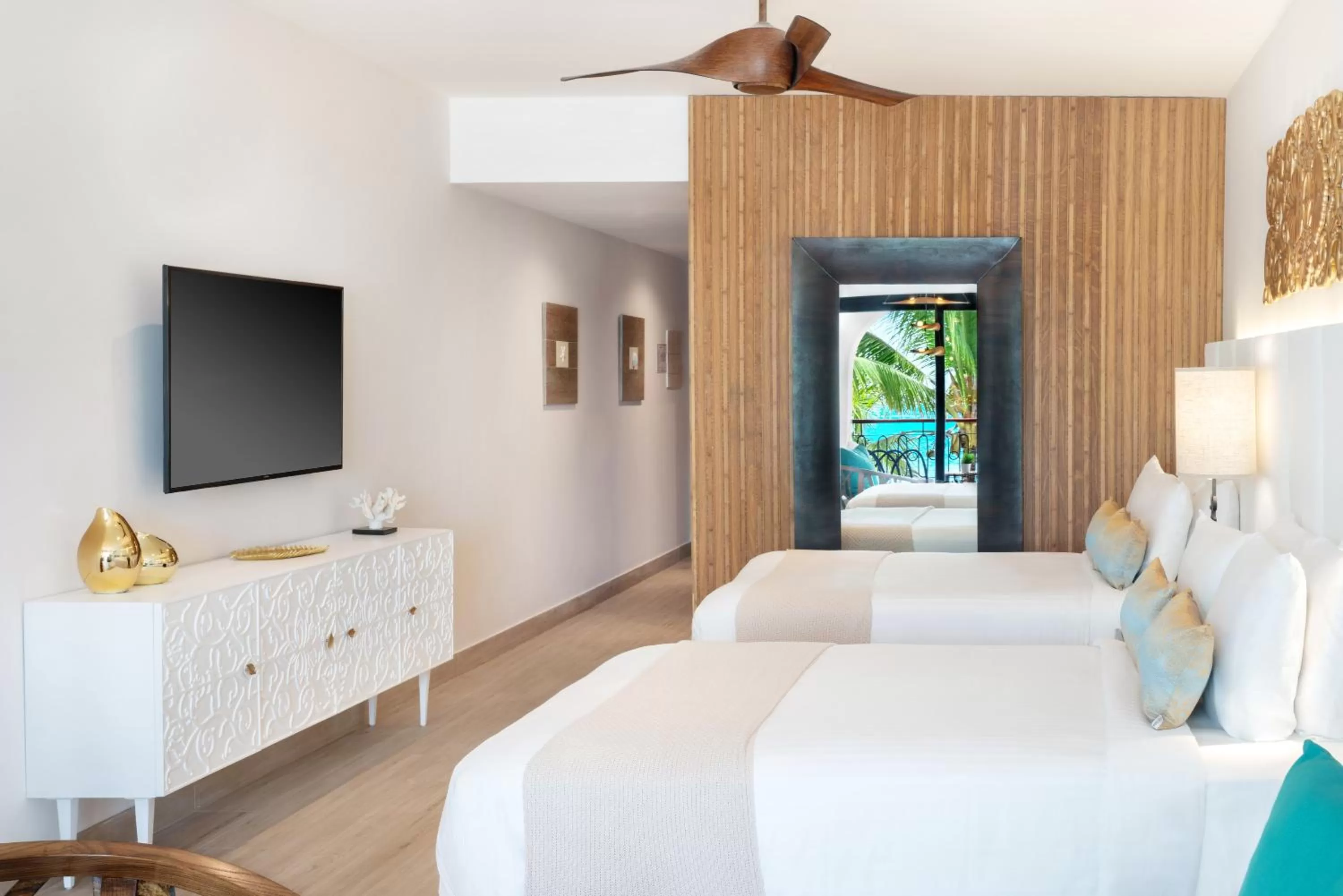 Bed in Sanctuary Cap Cana, a Luxury Collection Resort, Dominican Republic, Adult All-Inclusive