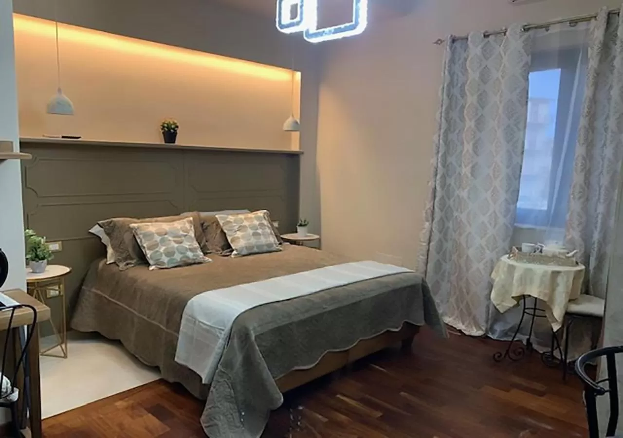 Bed in B&B Villa del Sole Relais