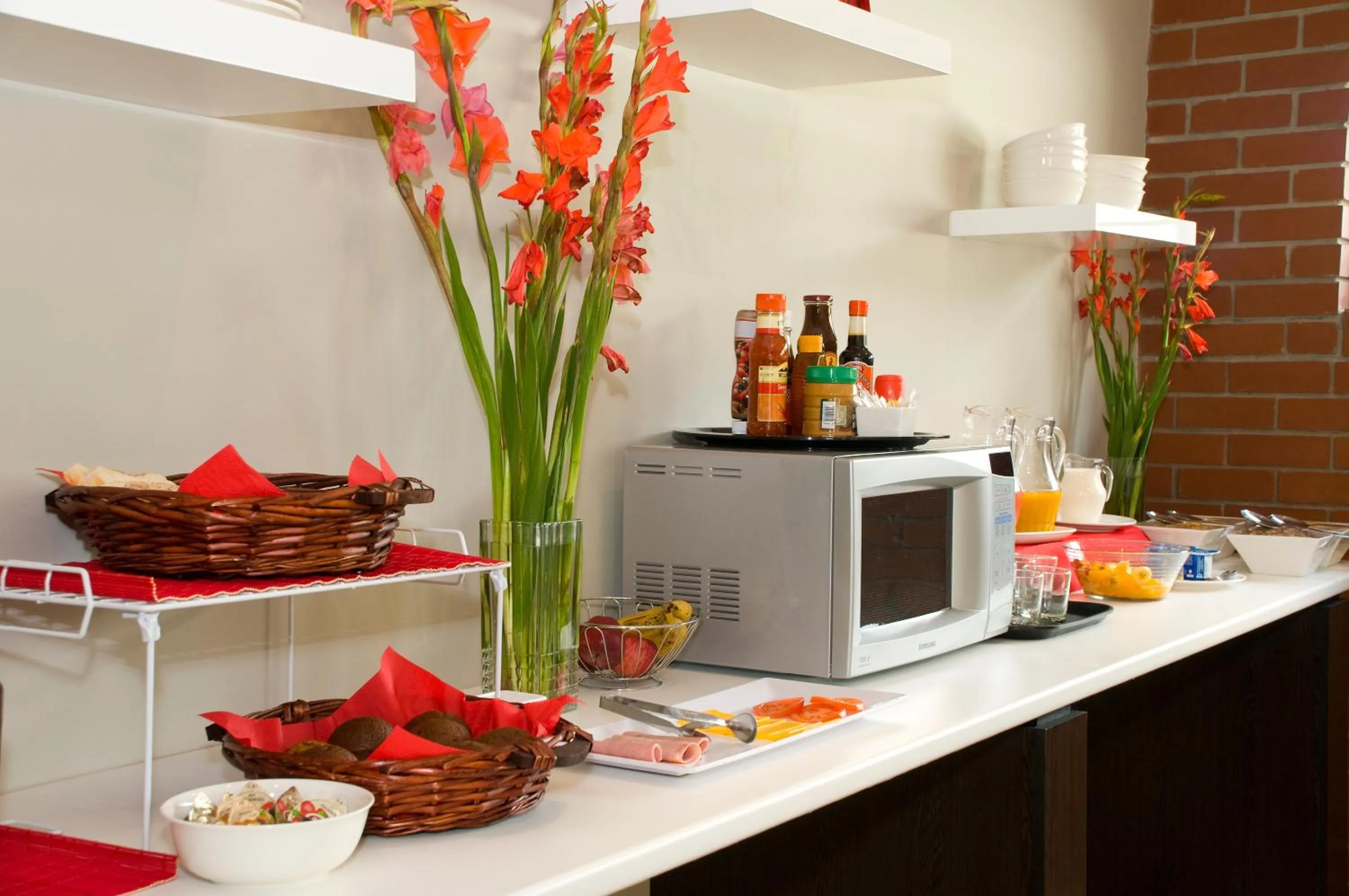 Continental breakfast in The Hub Urban Hotel