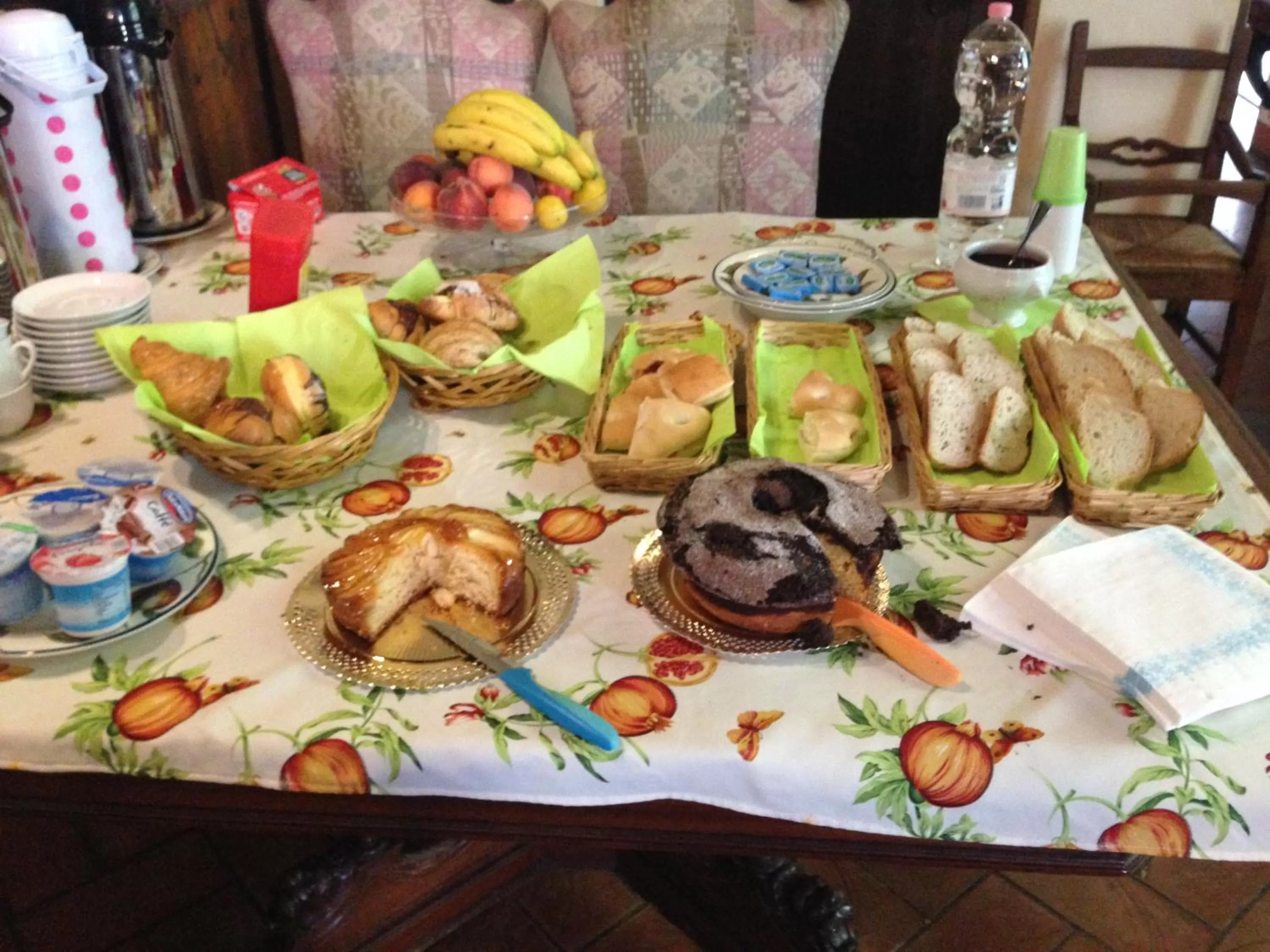 Continental breakfast in Residenza D'epoca Il Biribino