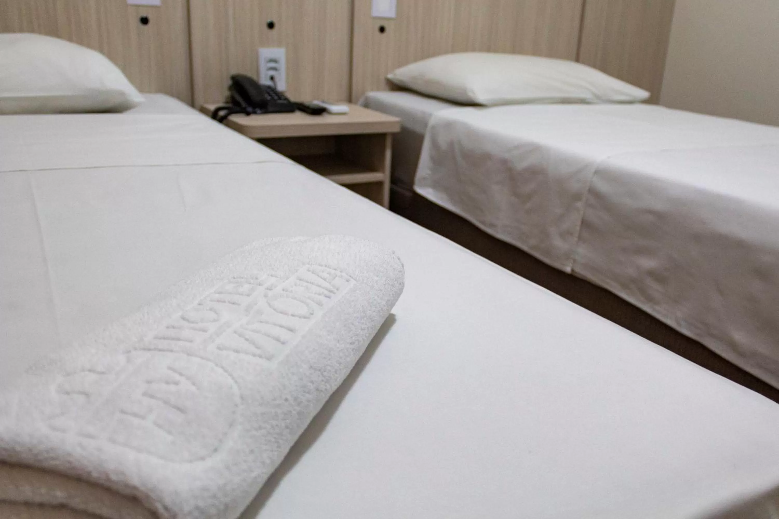 Bedroom, Bed in Hotel Vitoria - Itajaí