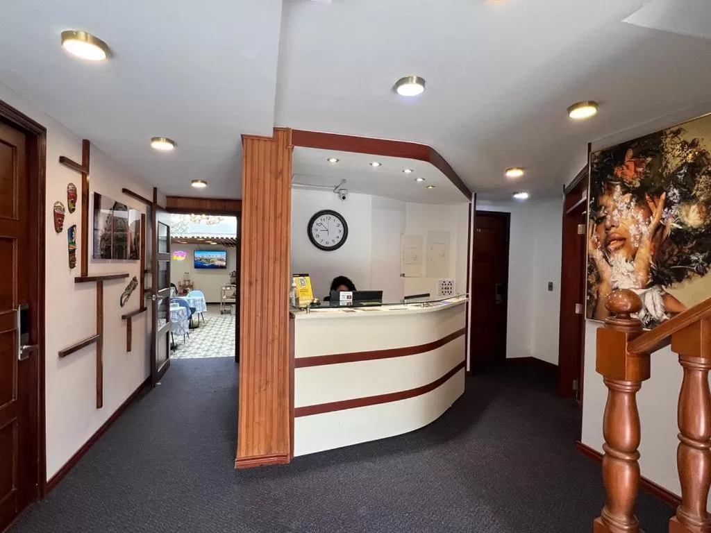 Lobby or reception in Hotel Boutique Quinta Camacho