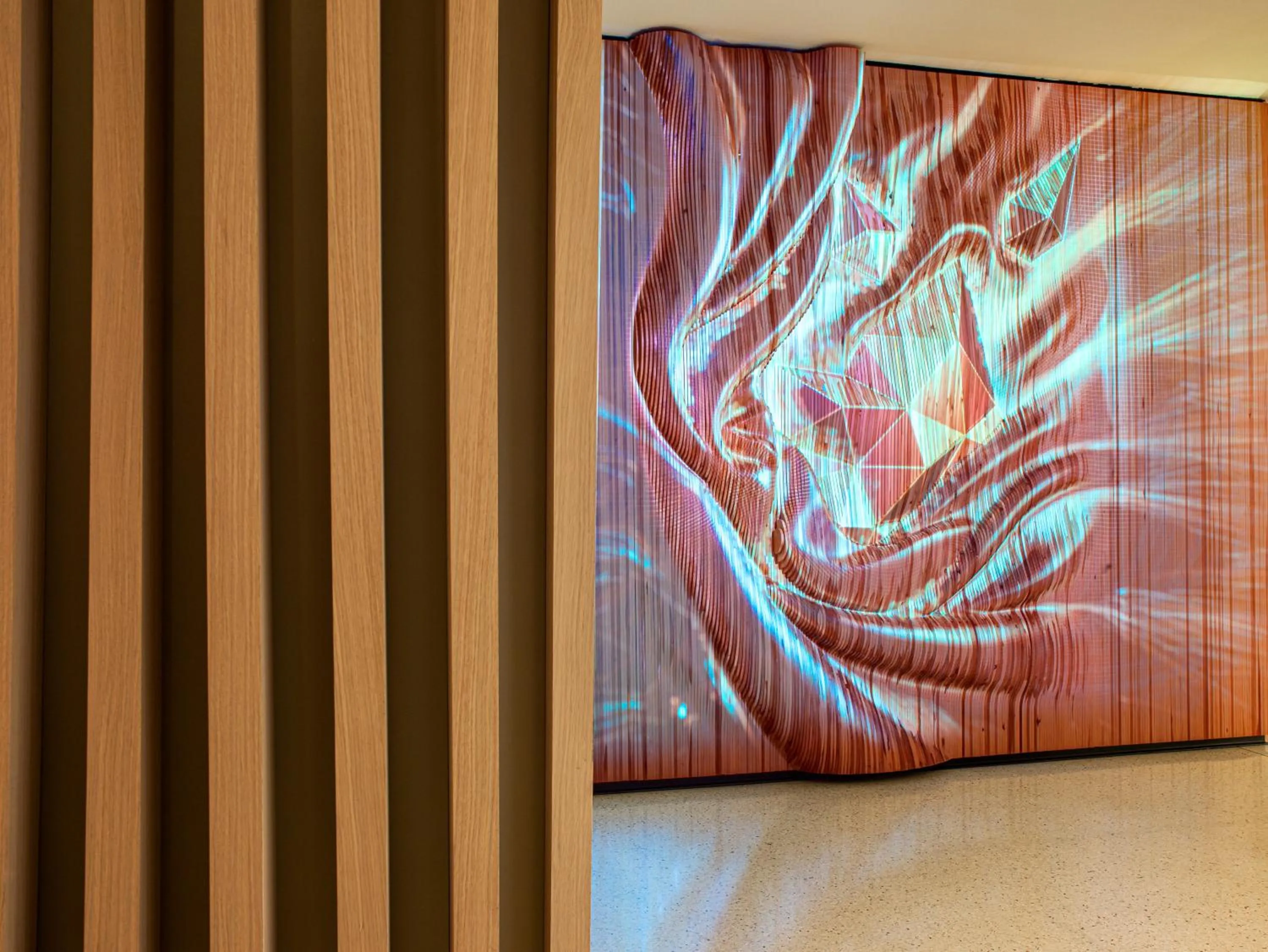 Decorative detail in ME Milan Il Duca