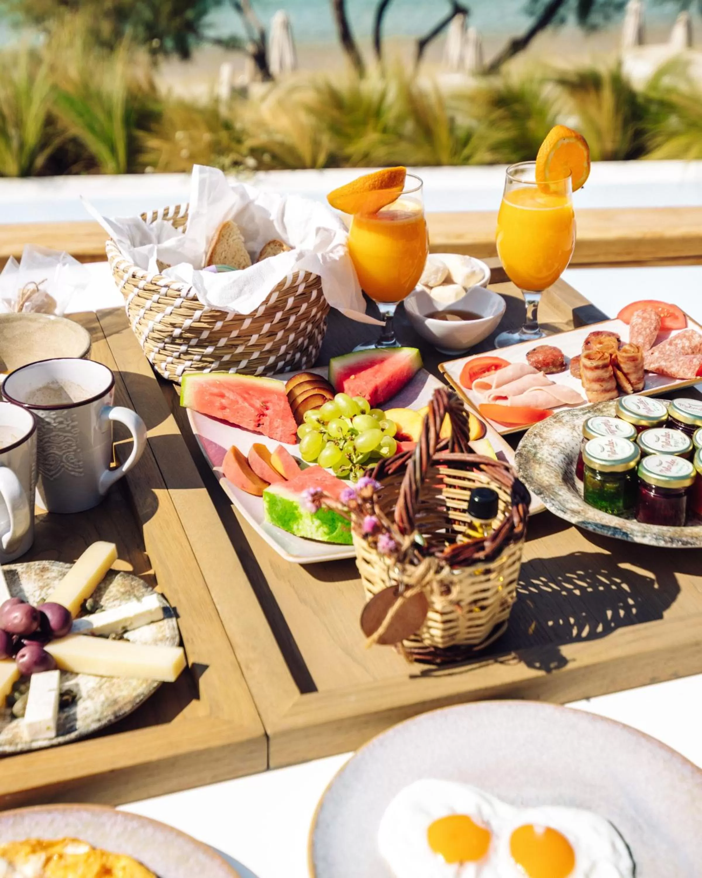 Breakfast in Avgoustos Suites Naxos