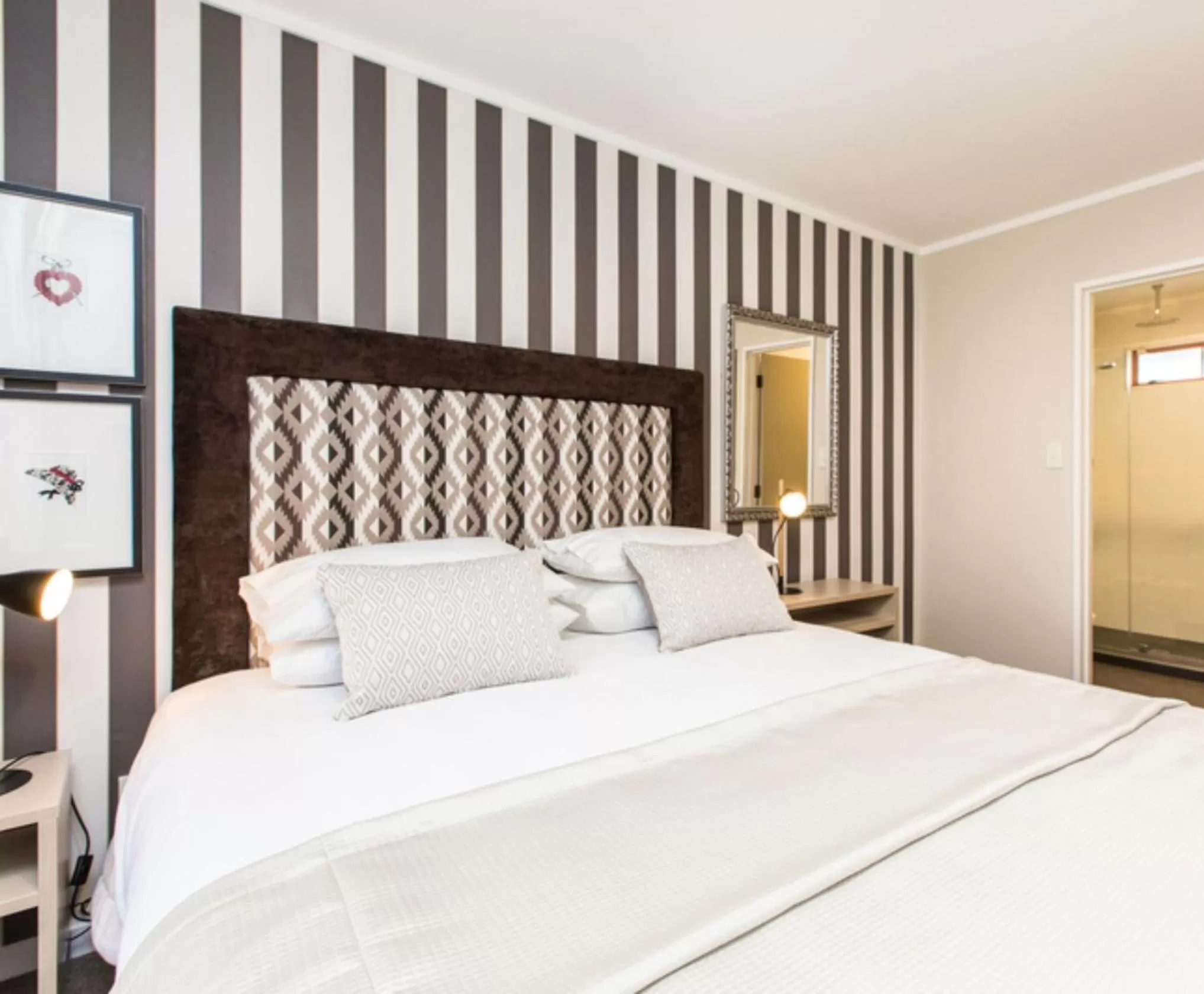 Bed in ASURE Destiny on Fitzherbert Motel