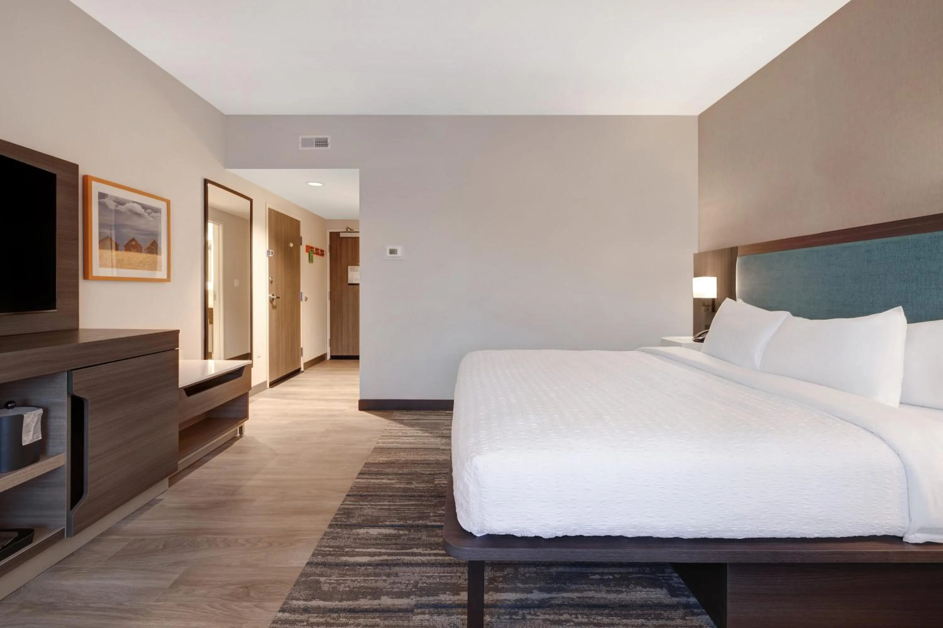 Bed in Hampton Inn Chicago Orland Park