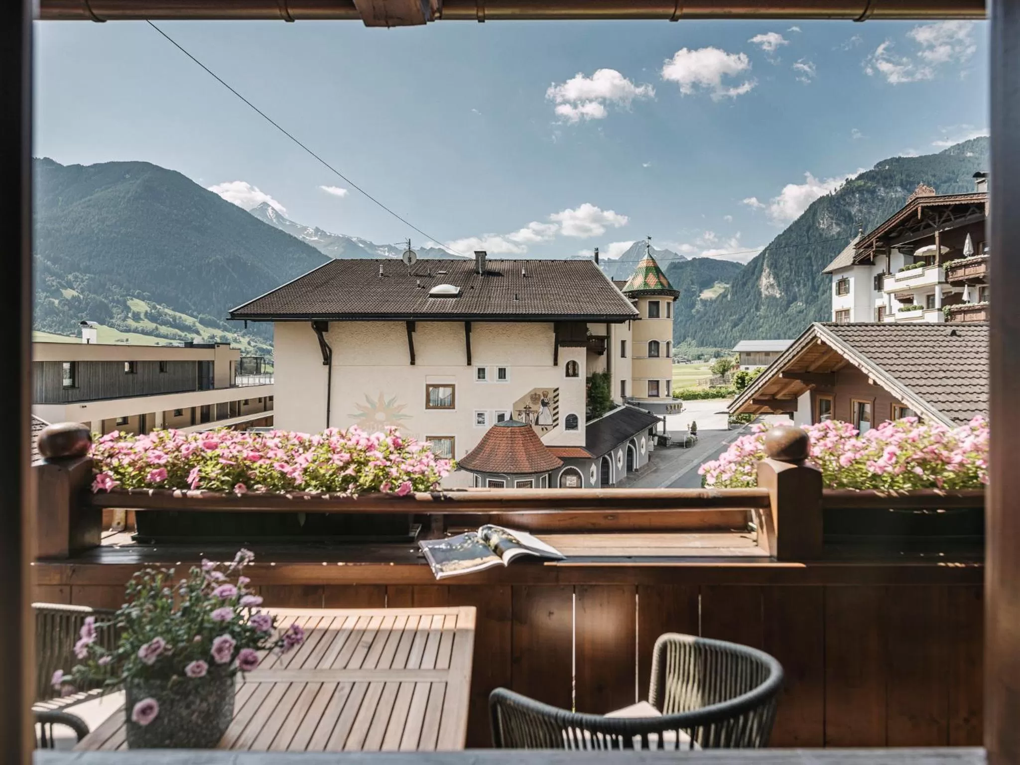 Balcony/Terrace in Hotel Sieghard Zillertal