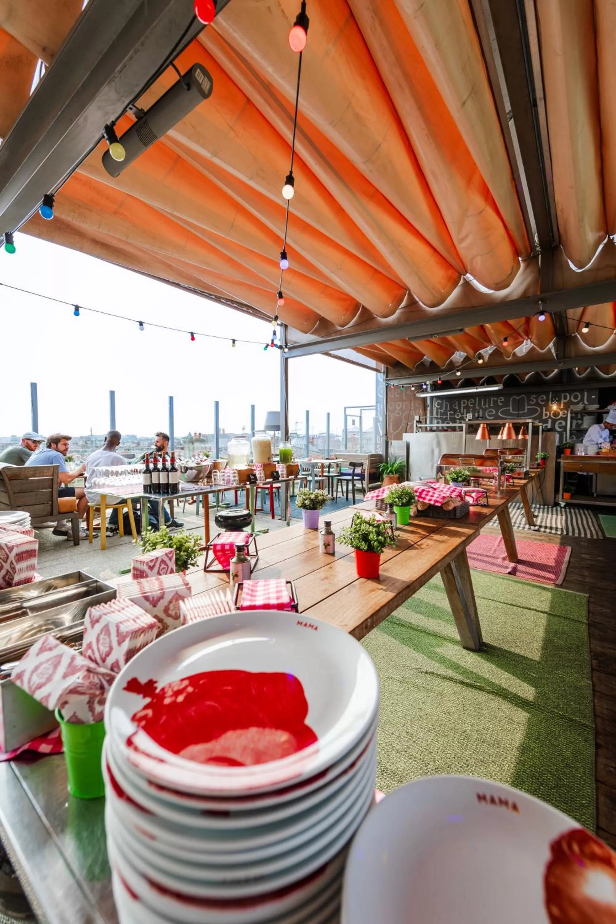 Balcony/Terrace in Mama Shelter Bordeaux Centre