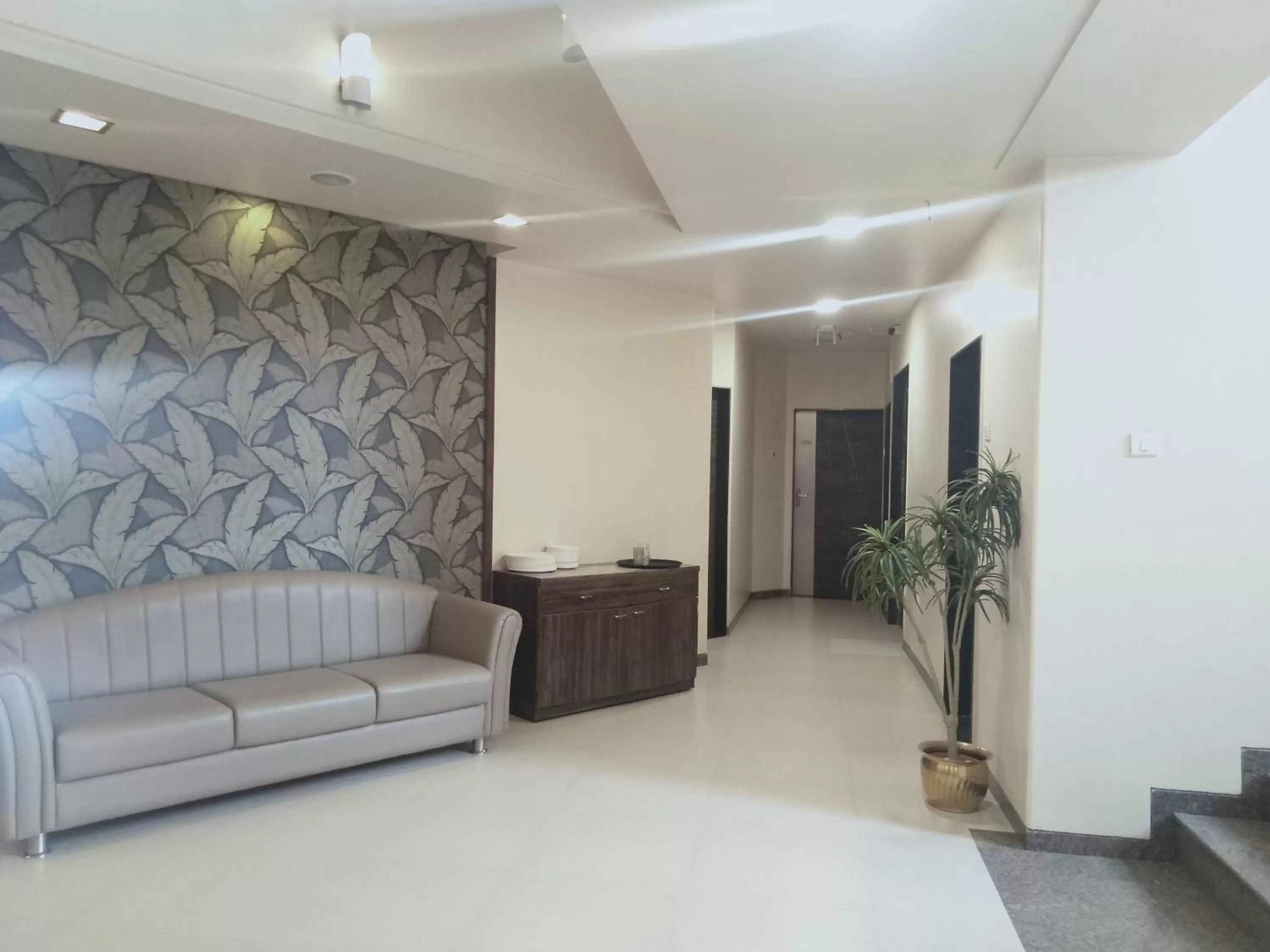 Decorative detail in Hotel Udayanraje Palace