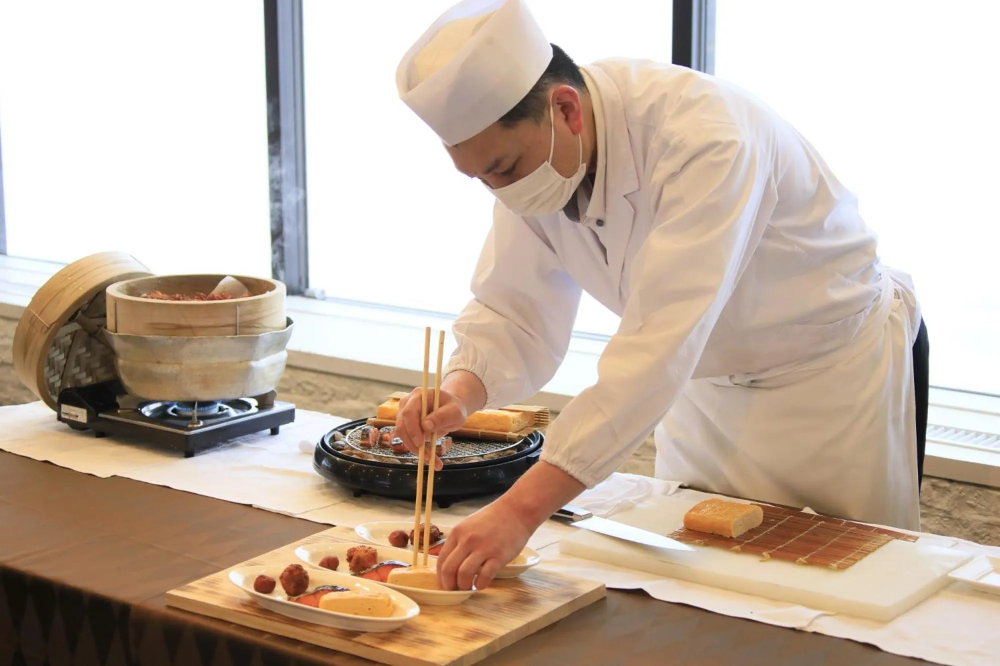 Breakfast in Hirosaki Park Hotel