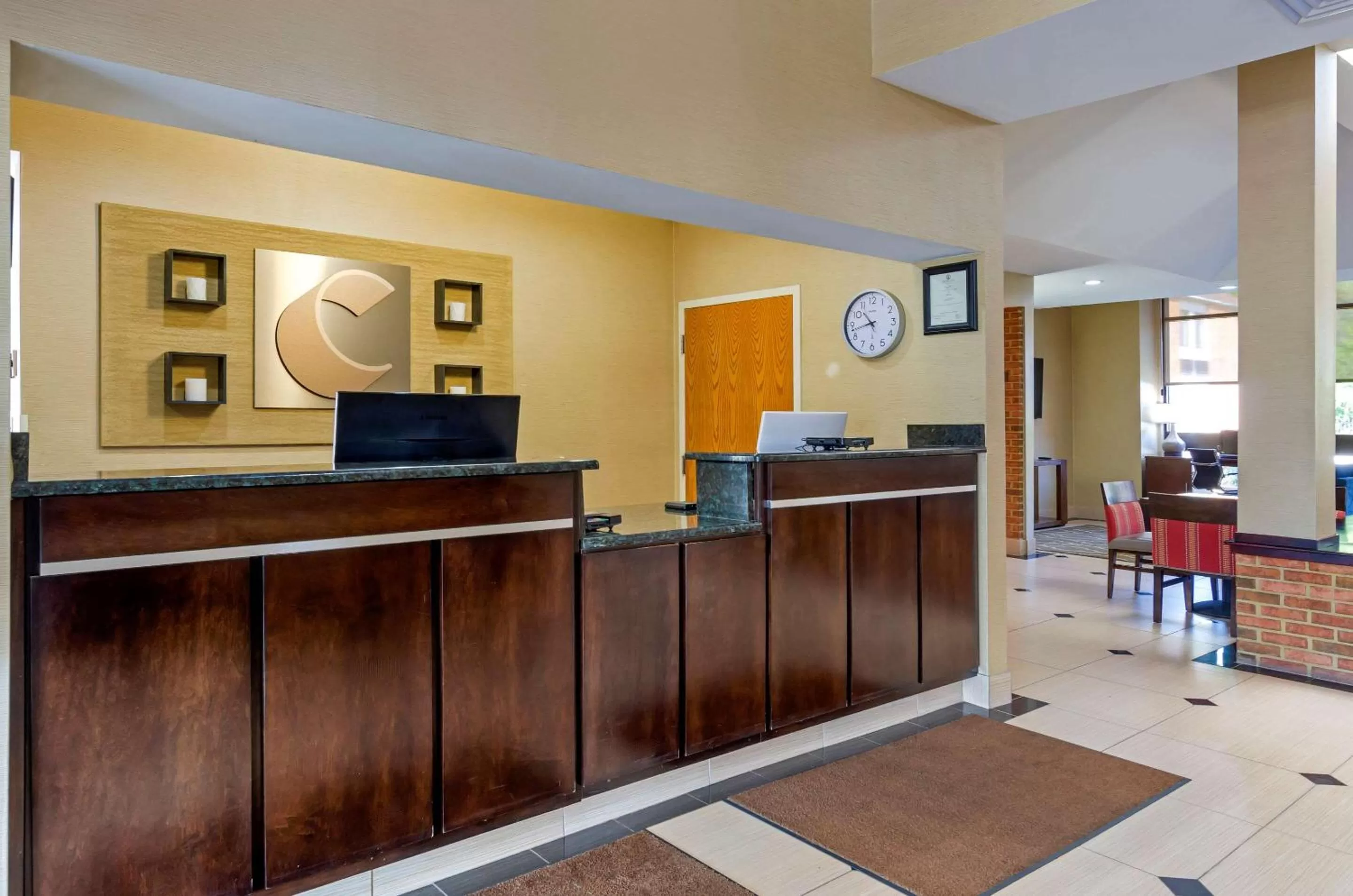 Lobby or reception in Comfort Inn