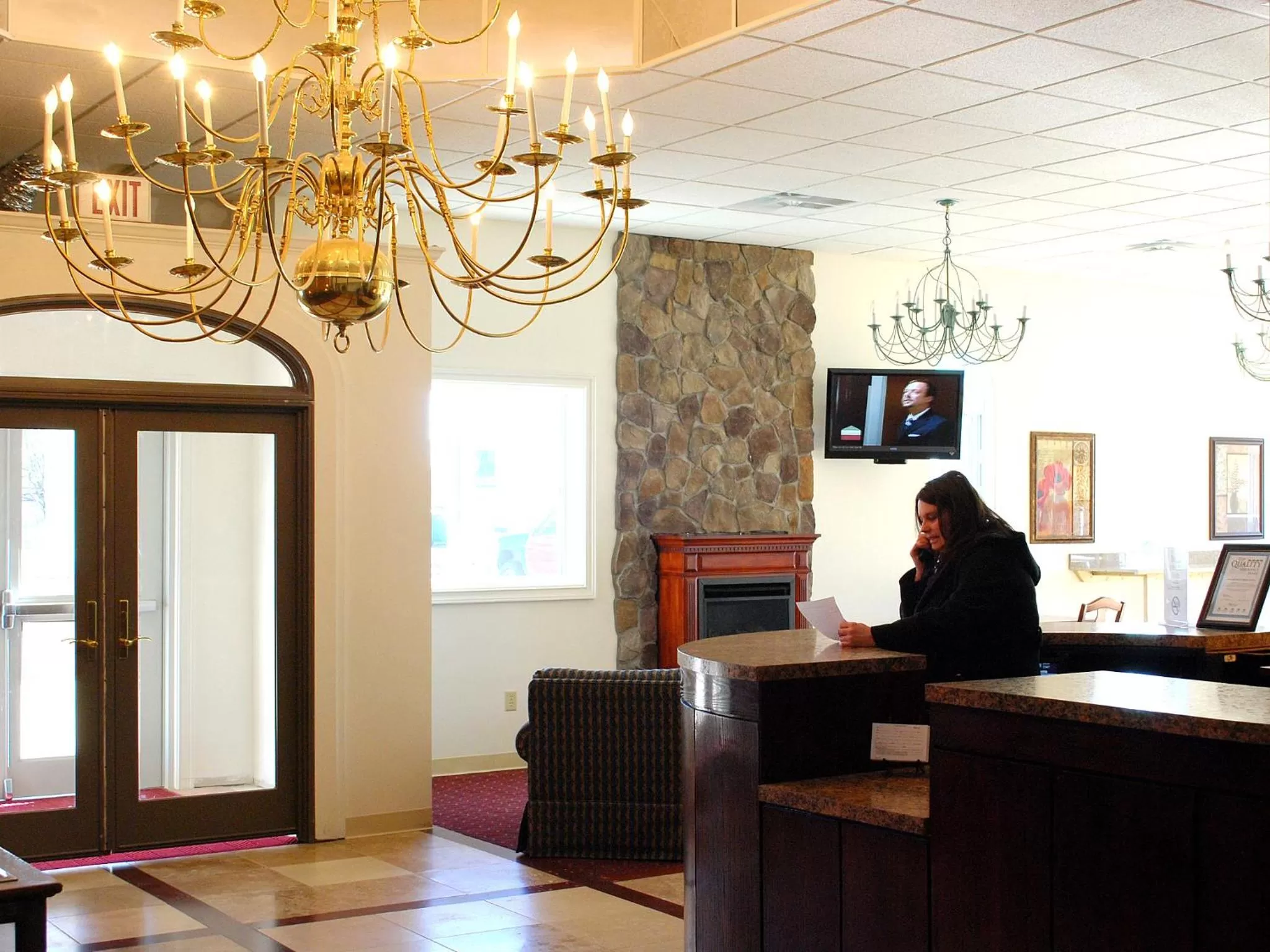 Lobby or reception in Travel Inn - Watertown NY